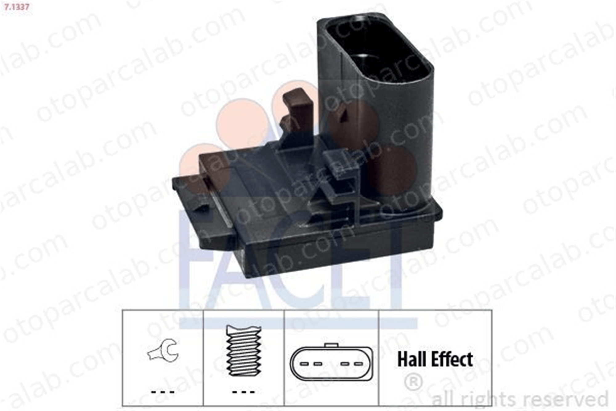 FACET 7.1337 Debriyaj Müşürü SKODA RAPID RAPID Spaceback 6C0927810 6C0927810A