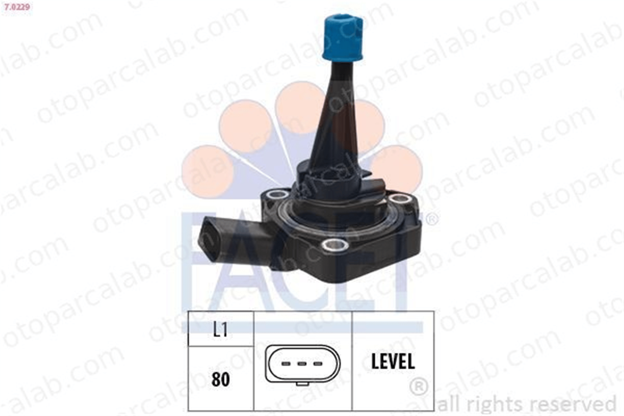 FACET 7.0229 Yağ Müşürü SEAT IBIZA IV IBIZA IV SC 4E907660A 04E 907 660 A