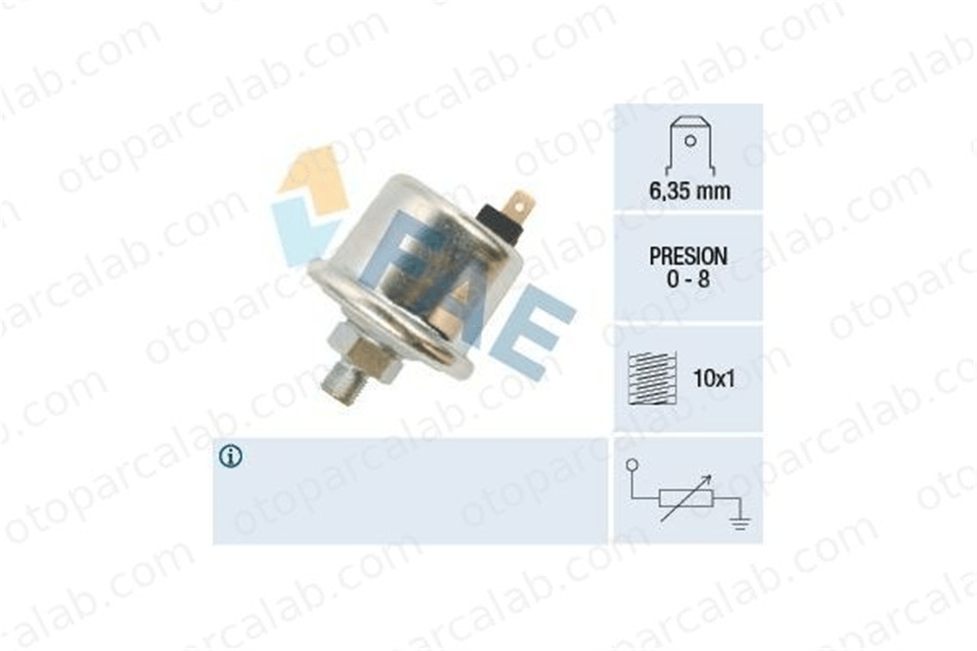 FAE 14500 Yağ Müşürü ALFA ROMEO 75 CITROËN BX 116451119903 116970632300