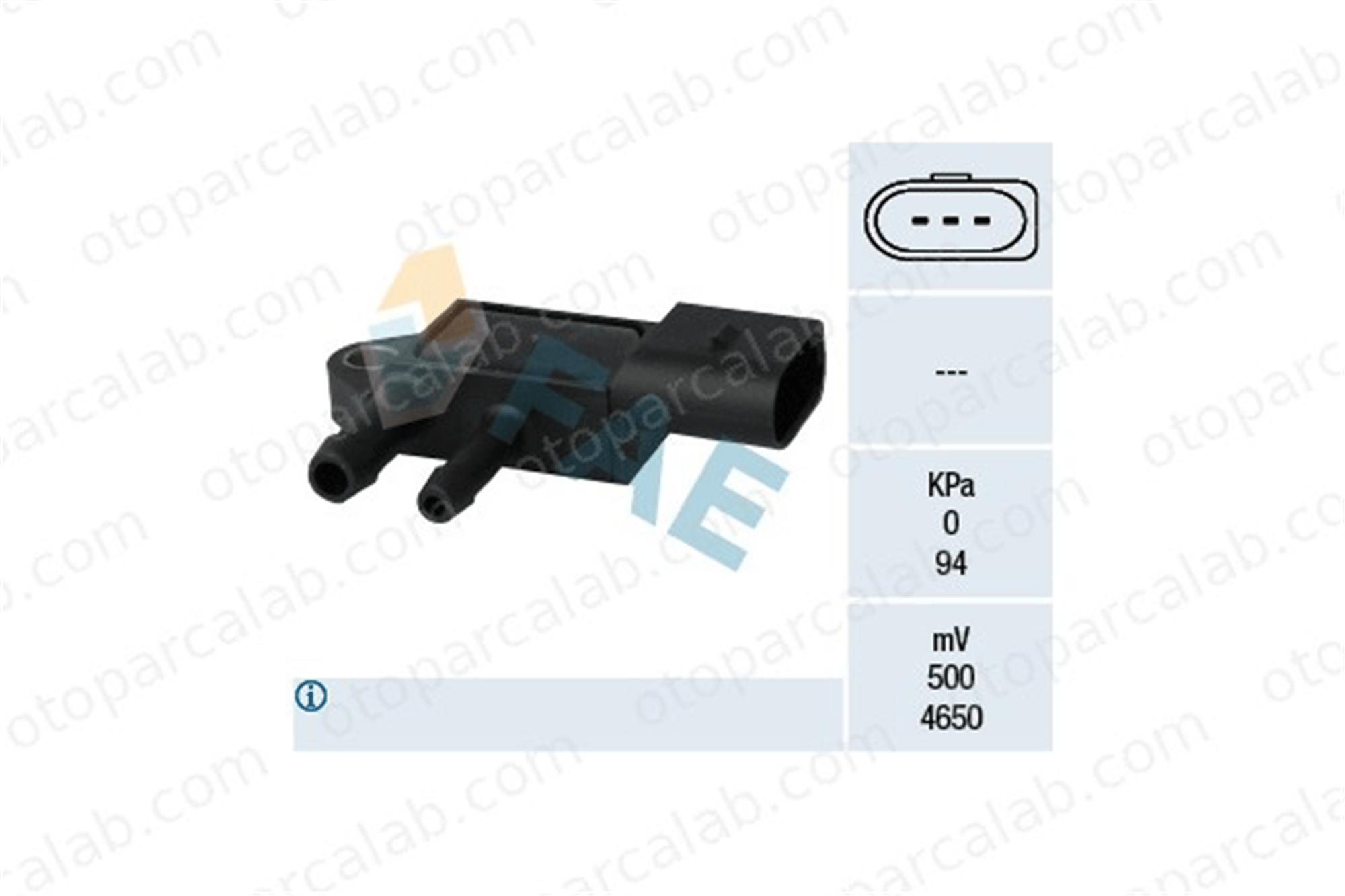 FAE 16103 MAP Sensörü AUDI A4 B8 A4 B8 Avant 3G906051A 59906051A