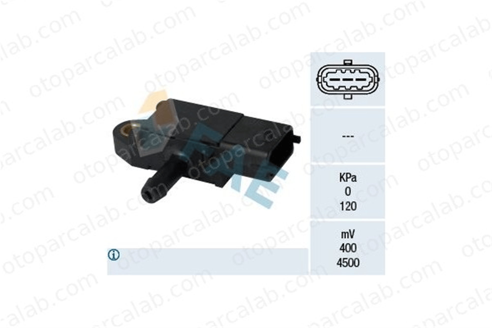 FAE 16108 Egzoz Sıcaklık Sensörü OPEL ASTRA J Sports Tourer INSIGNIA A 55566186 51792301