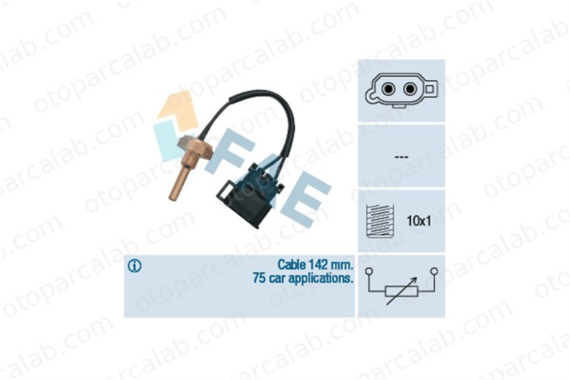 FAE 32370 Hararet Müşürü VOLVO V70 I 850 Station wagon 35450311 7433545031