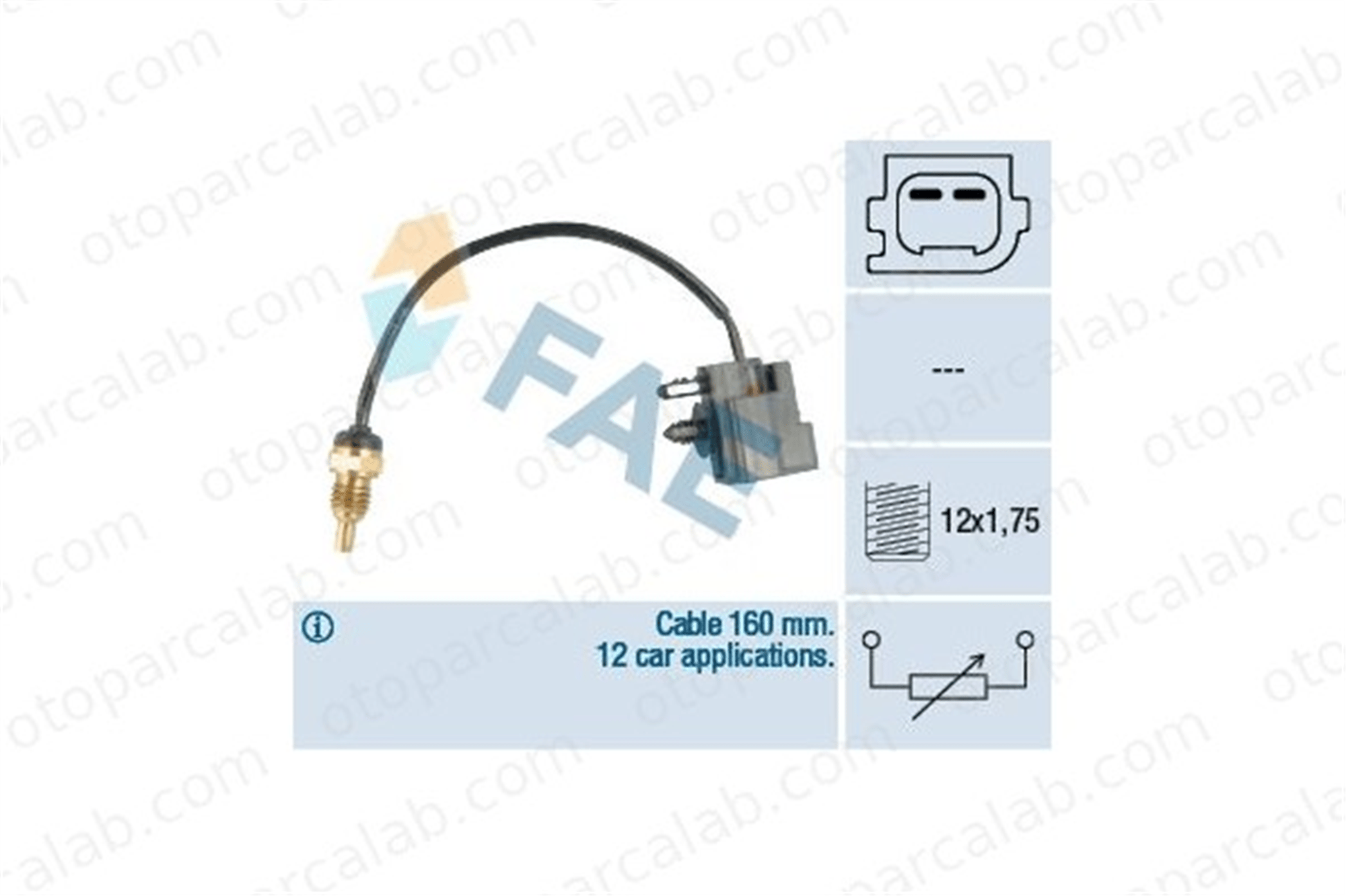 FAE 32426 Hararet Müşürü FORD FOCUS I FOCUS I Turnier 9C116G004BD 1770524