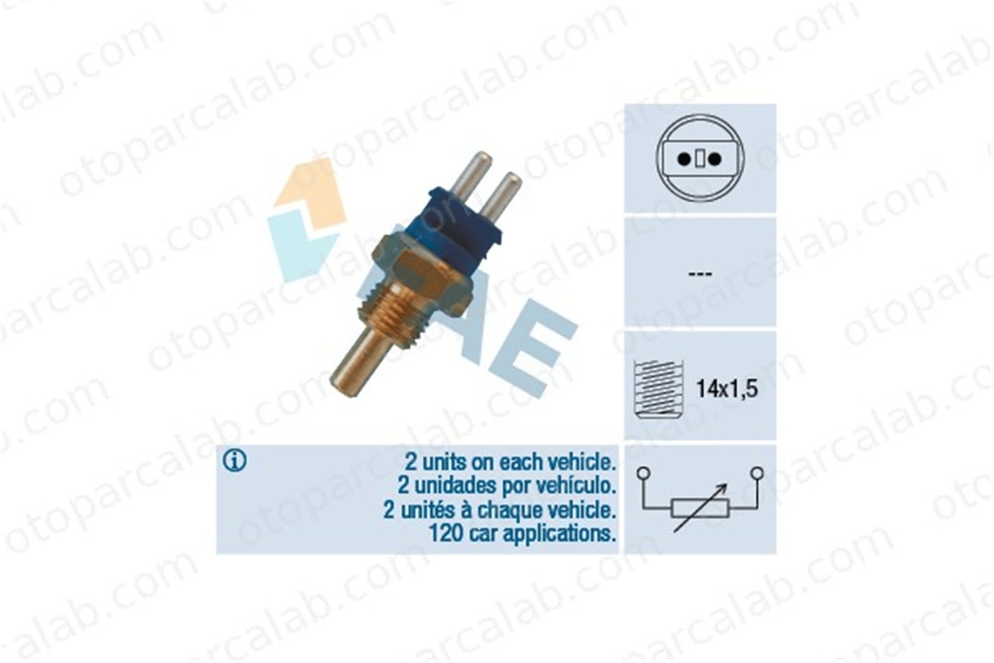 FAE 32580 Klima Basınç Müşürü MERCEDES-BENZ E-SERISI E-SERISI T-Model A0085424517 85424517