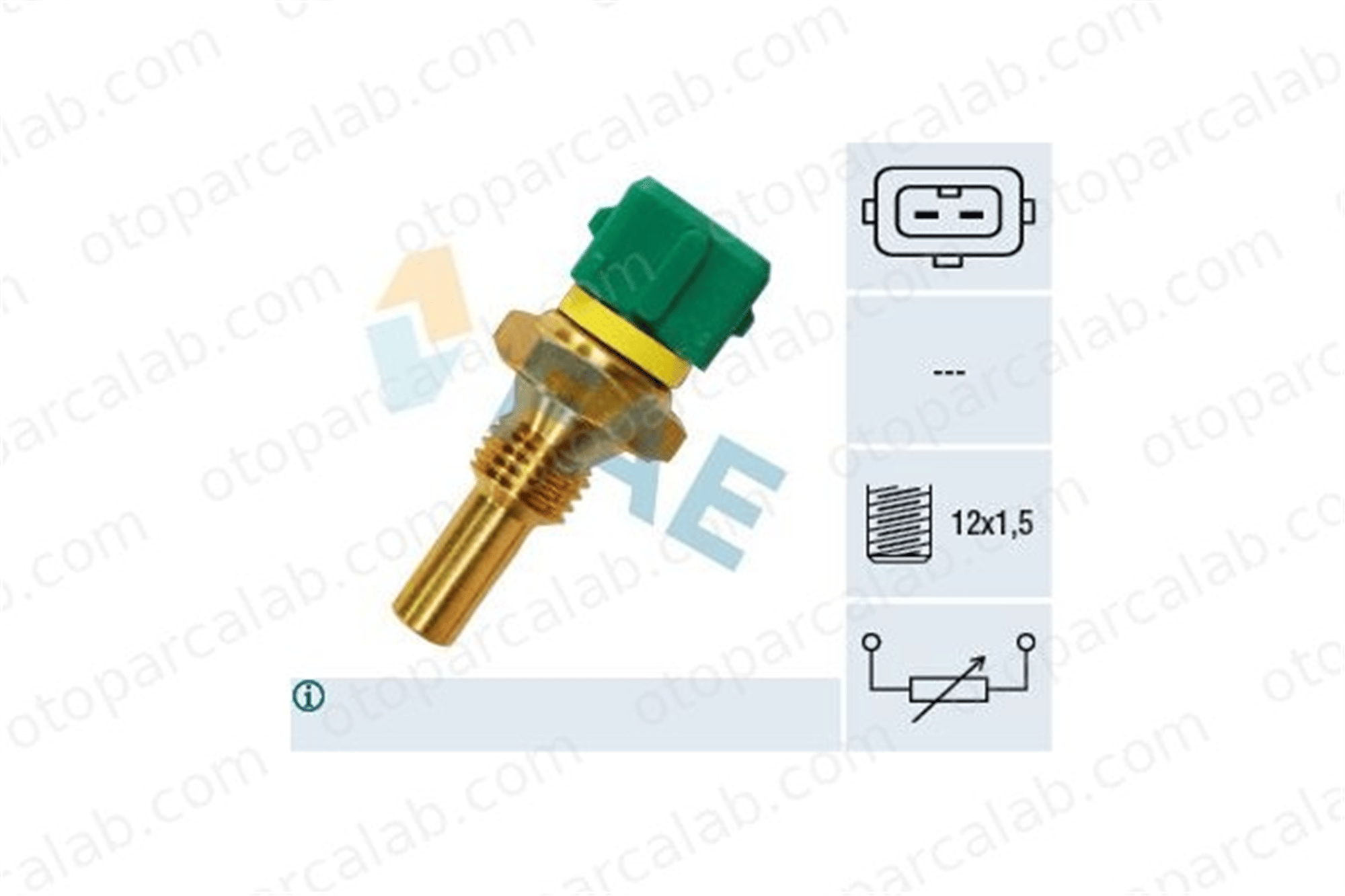 FAE 33120 Hararet Müşürü CITROËN XANTIA XSARA 96131470 9613147080
