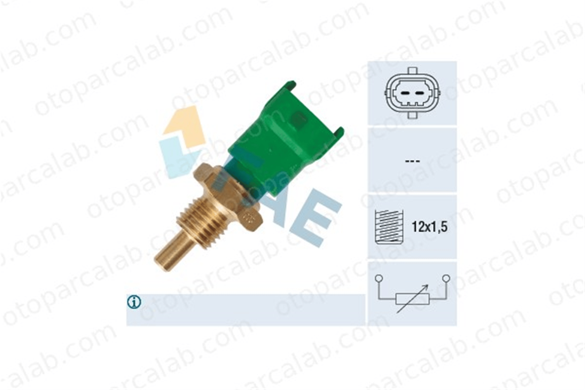 FAE 33251 Hararet Müşürü VOLVO V60 I V70 III LR023147 7C4619H353AA