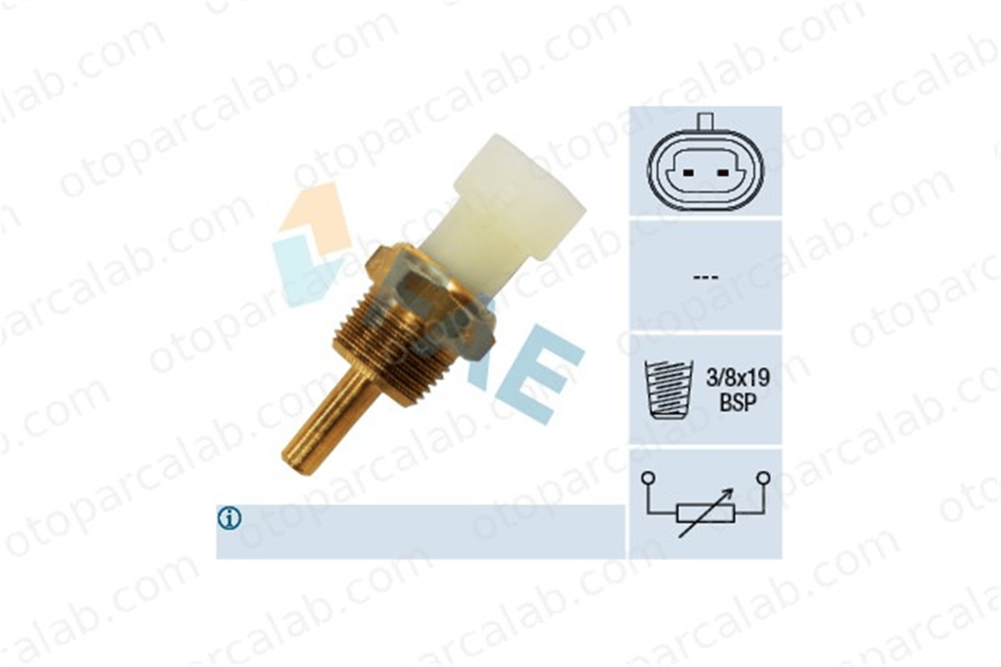 FAE 33345 Hararet Müşürü OPEL ANTARA A CHEVROLET CAPTIVA 96440380 4803542