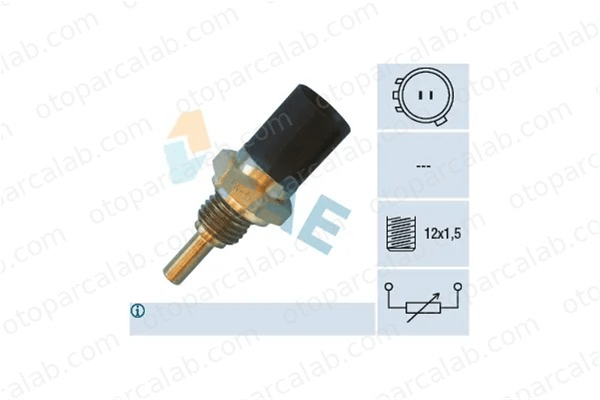 FAE 33450 Hararet Müşürü HONDA CIVIC VI Fastback CIVIC VI Aerodeck 37870PJ7003 37870PJ5003