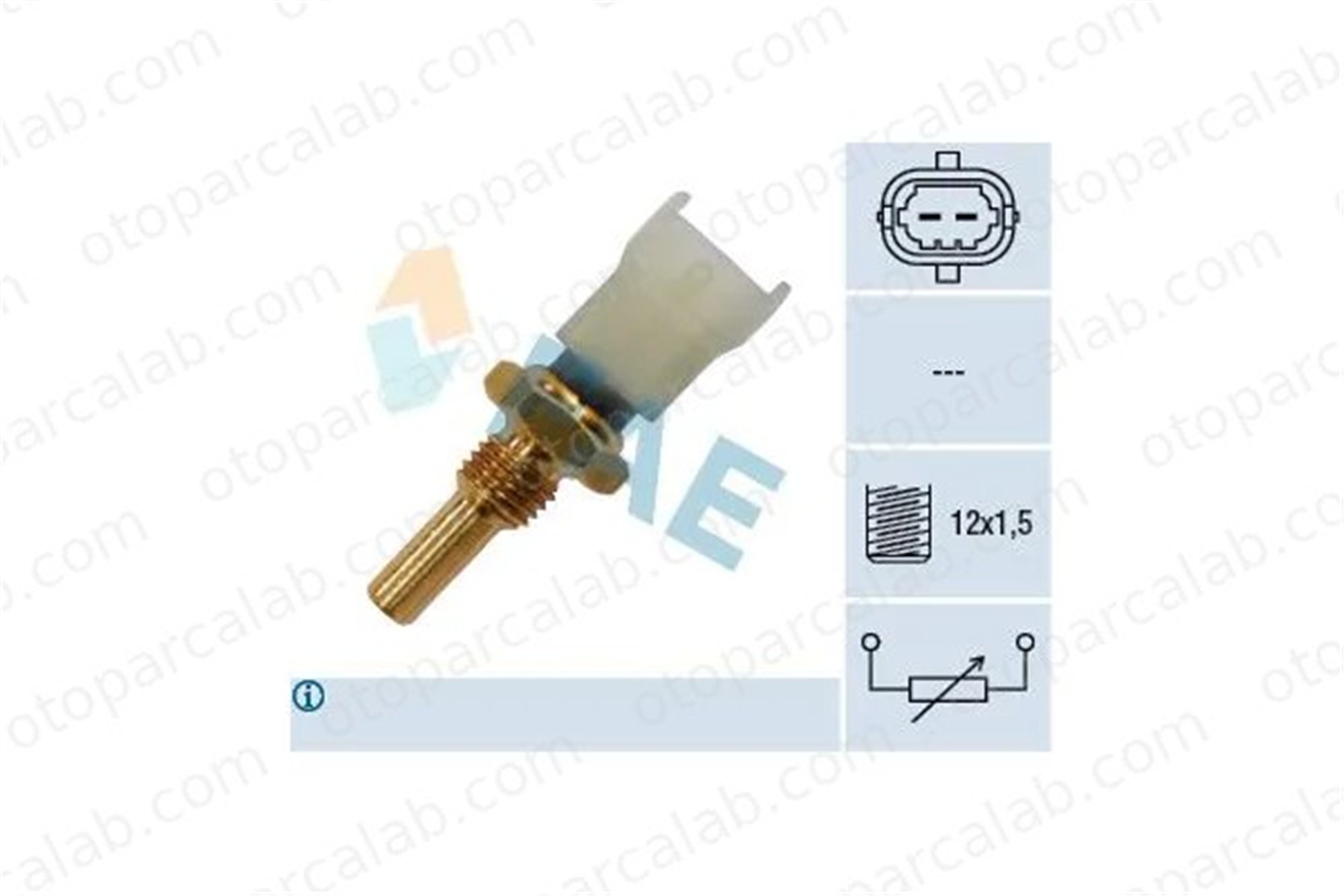 FAE 33480 Hararet Müşürü IVECO DAILY IV Platform şasi DAILY IV Panelvan/Van 1338467 46469865