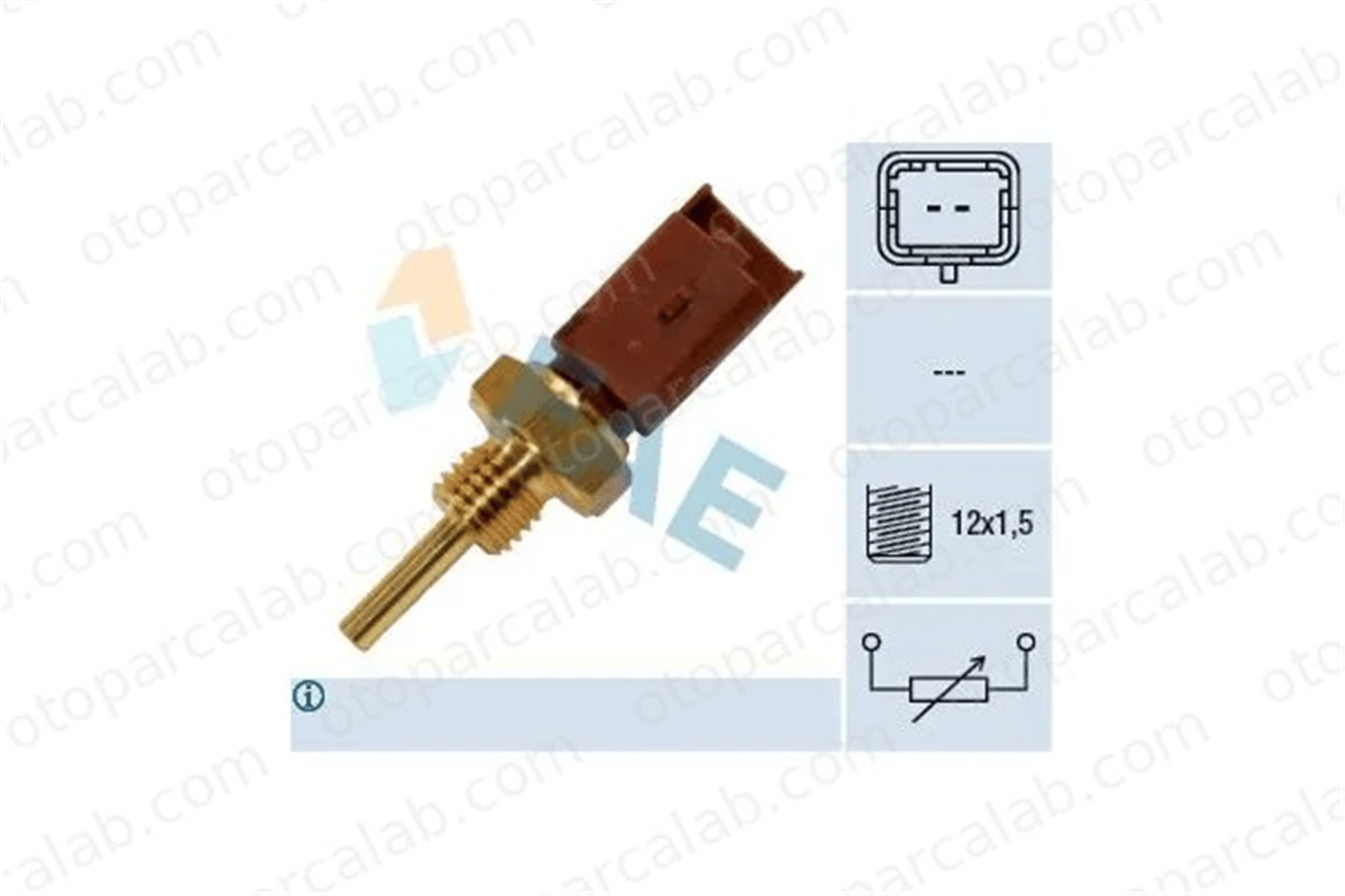 FAE 33704 Hararet Müşürü ALFA ROMEO MITO FIAT PANDA 55190791 77363465