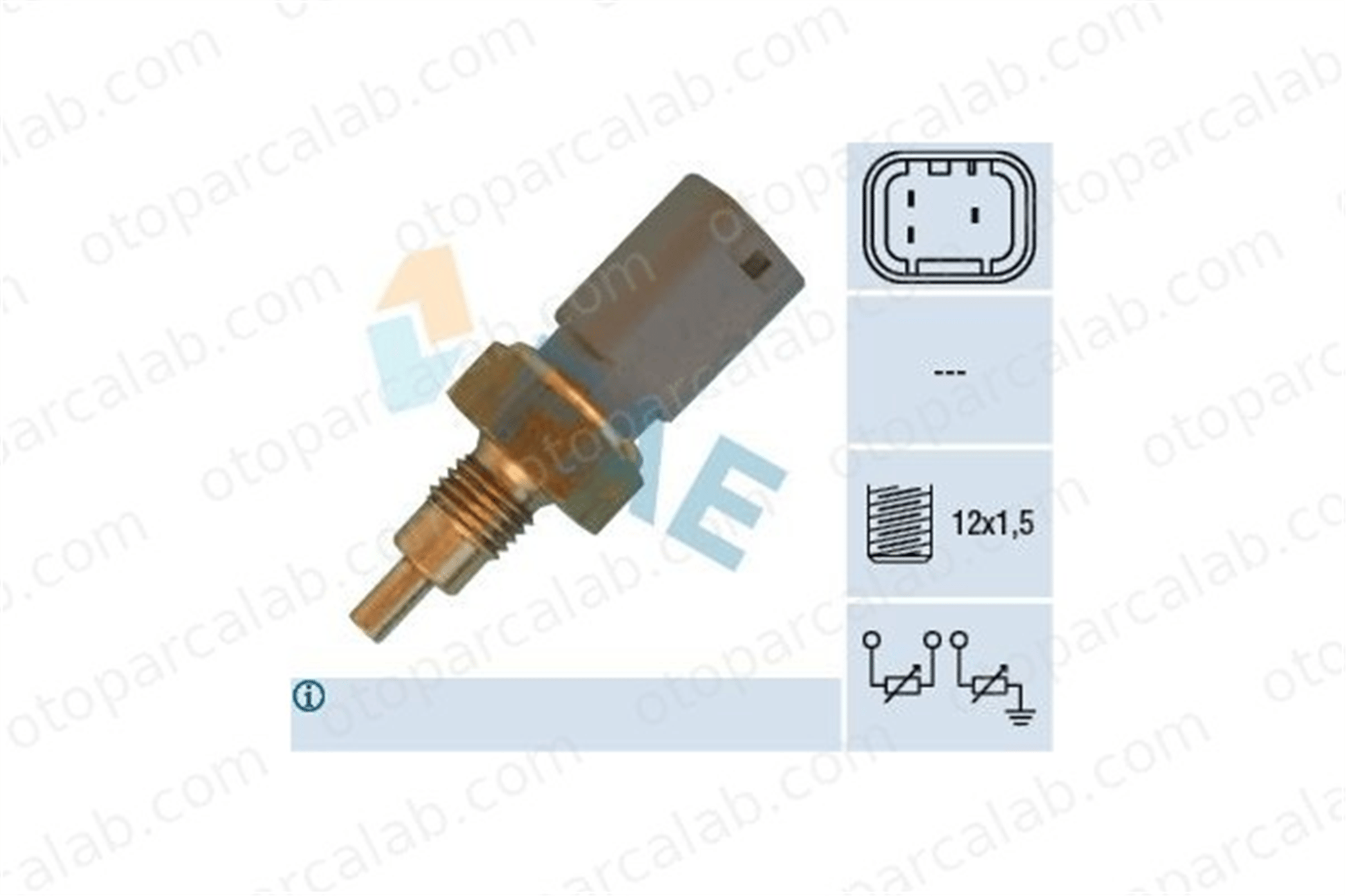 FAE 33720 Hararet Müşürü LANCIA DELTA II ALFA ROMEO 156 46474712 46474713