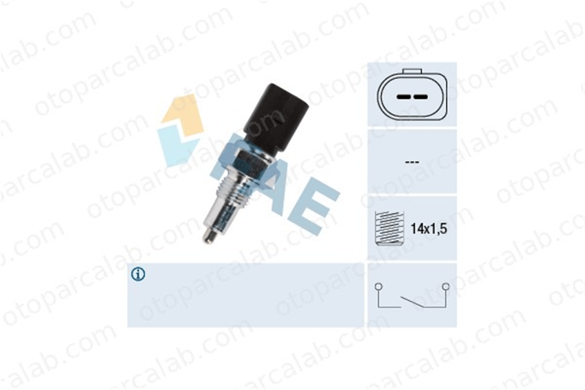 FAE 41303 Geri Vites Müşürü AUDI A6 C6 Avant A4 B7 Avant 1E941521A 1E941521B