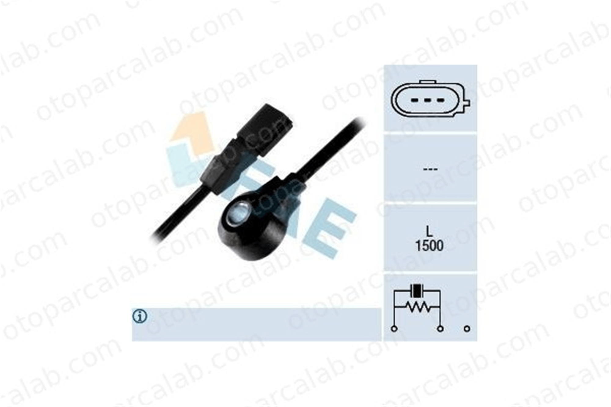 FAE 60119 Vuruntu Sensörü VW PASSAT B5.5 PASSAT B5.5 Variant 66905377A 066 905 377 A