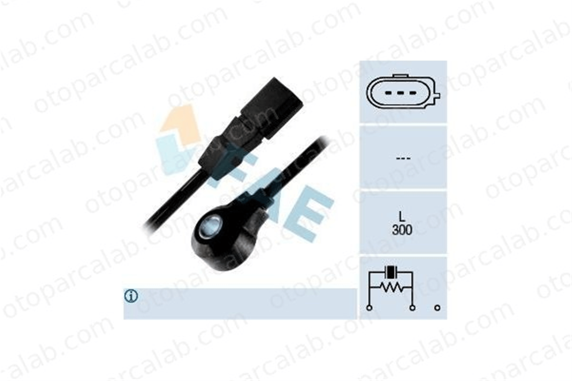 FAE 60144 Vuruntu Sensörü AUDI TT TT Roadster 22905377 022 905 377