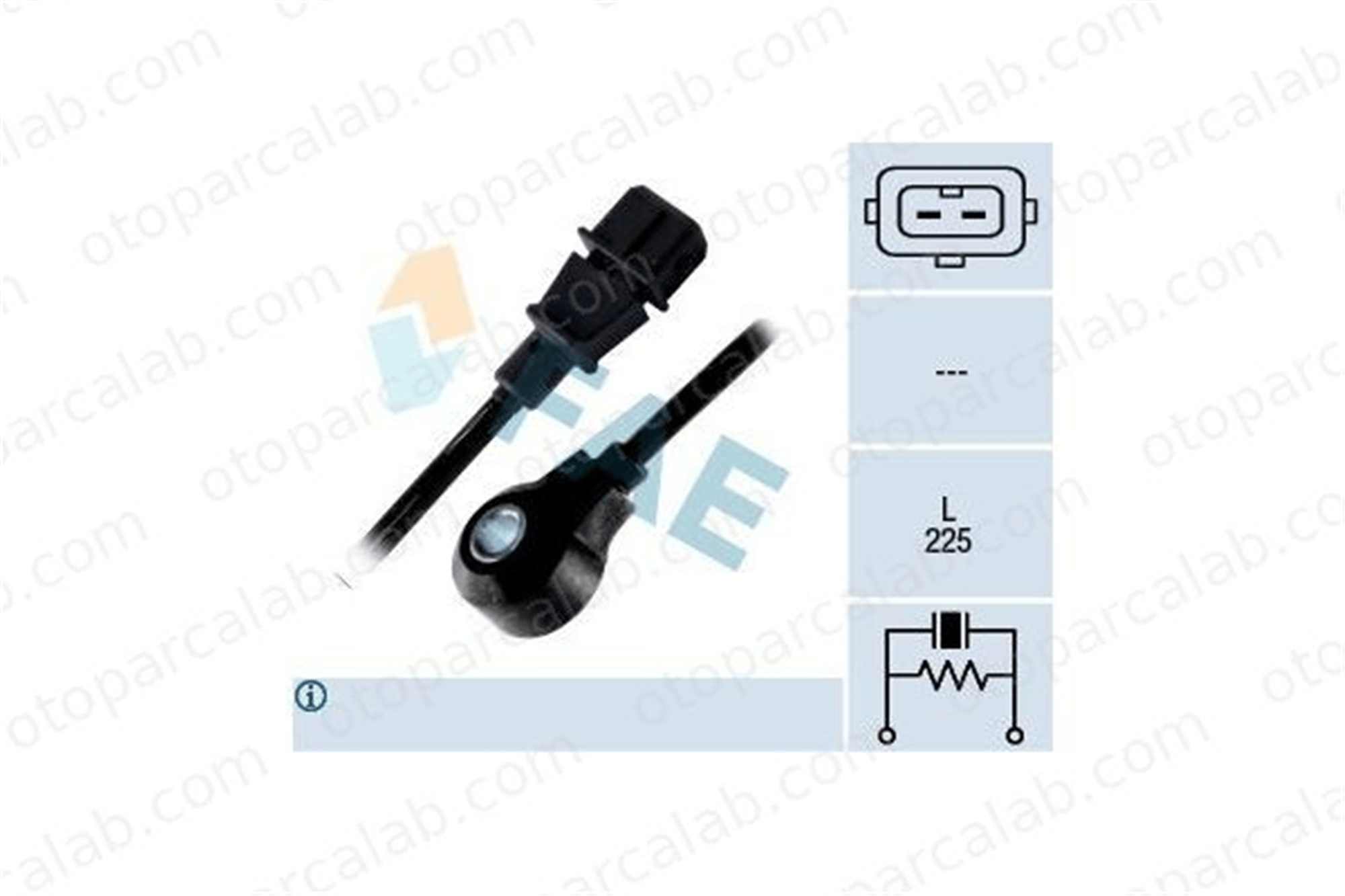 FAE 60201 Vuruntu Sensörü HYUNDAI GETZ KIA PICANTO I 3925002400