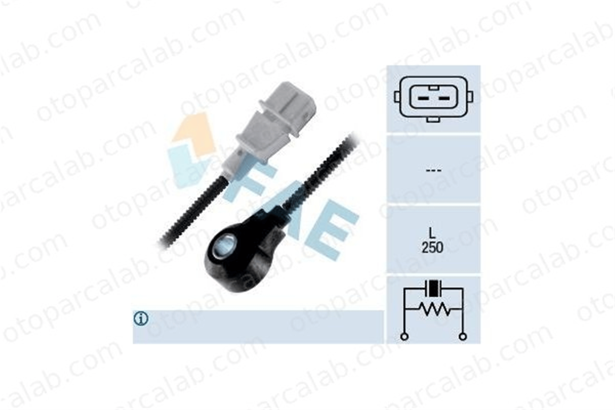 FAE 60207 Vuruntu Sensörü HYUNDAI ELANTRA IV Sedan i30 3925023900 KS337