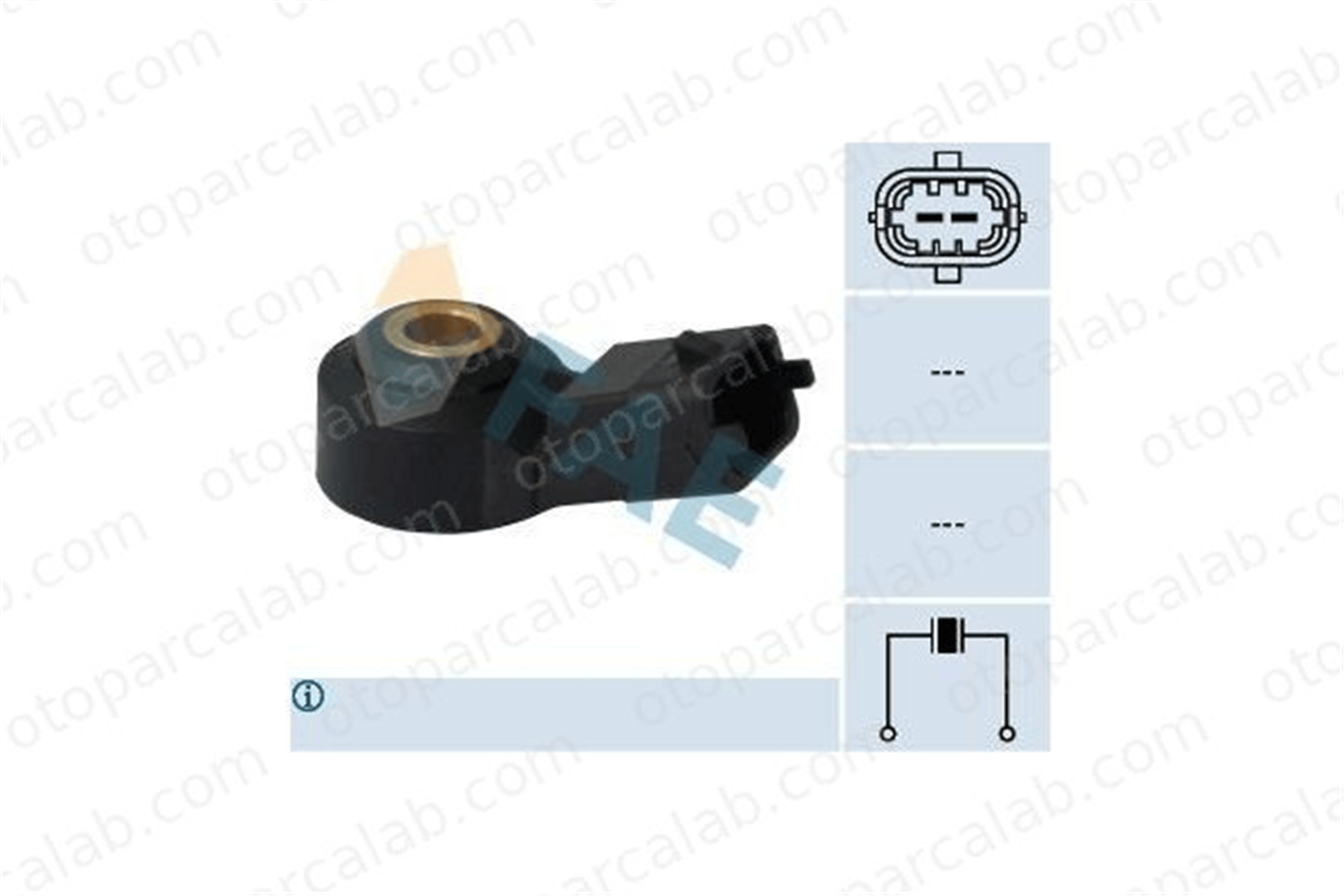 FAE 60236 Vuruntu Sensörü SMART CITY-COUPE CABRIO A0041530928 41530928
