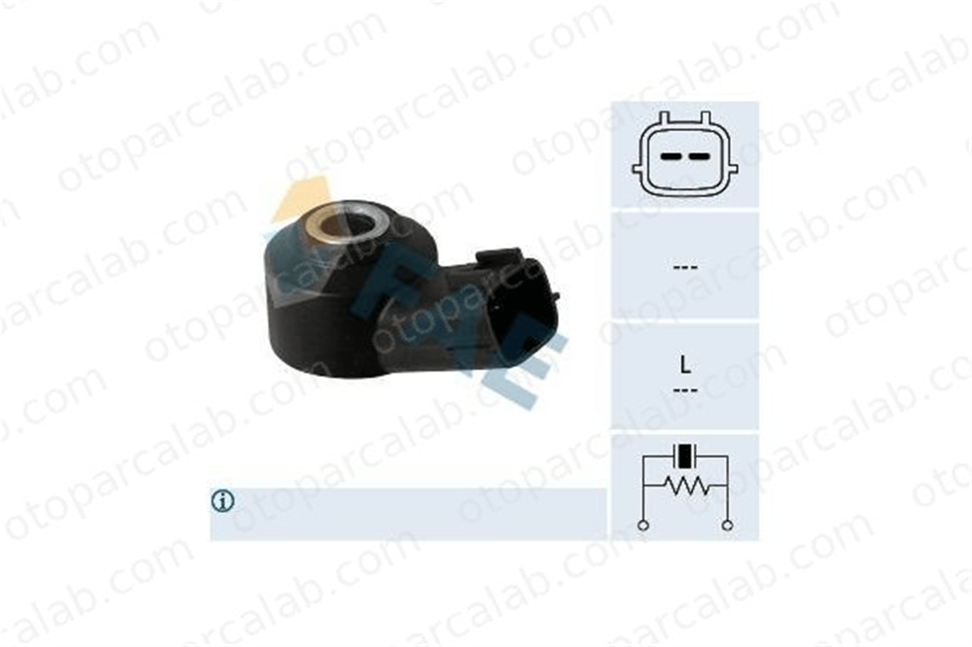 FAE 60258 Vuruntu Sensörü FIAT PANDA 500 55233965 P31E18921
