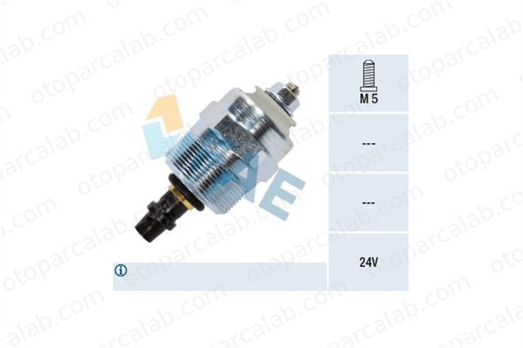 FAE 73013 Mazot Stop Müşürü MAN L2000 M90 68130135B 068130135B