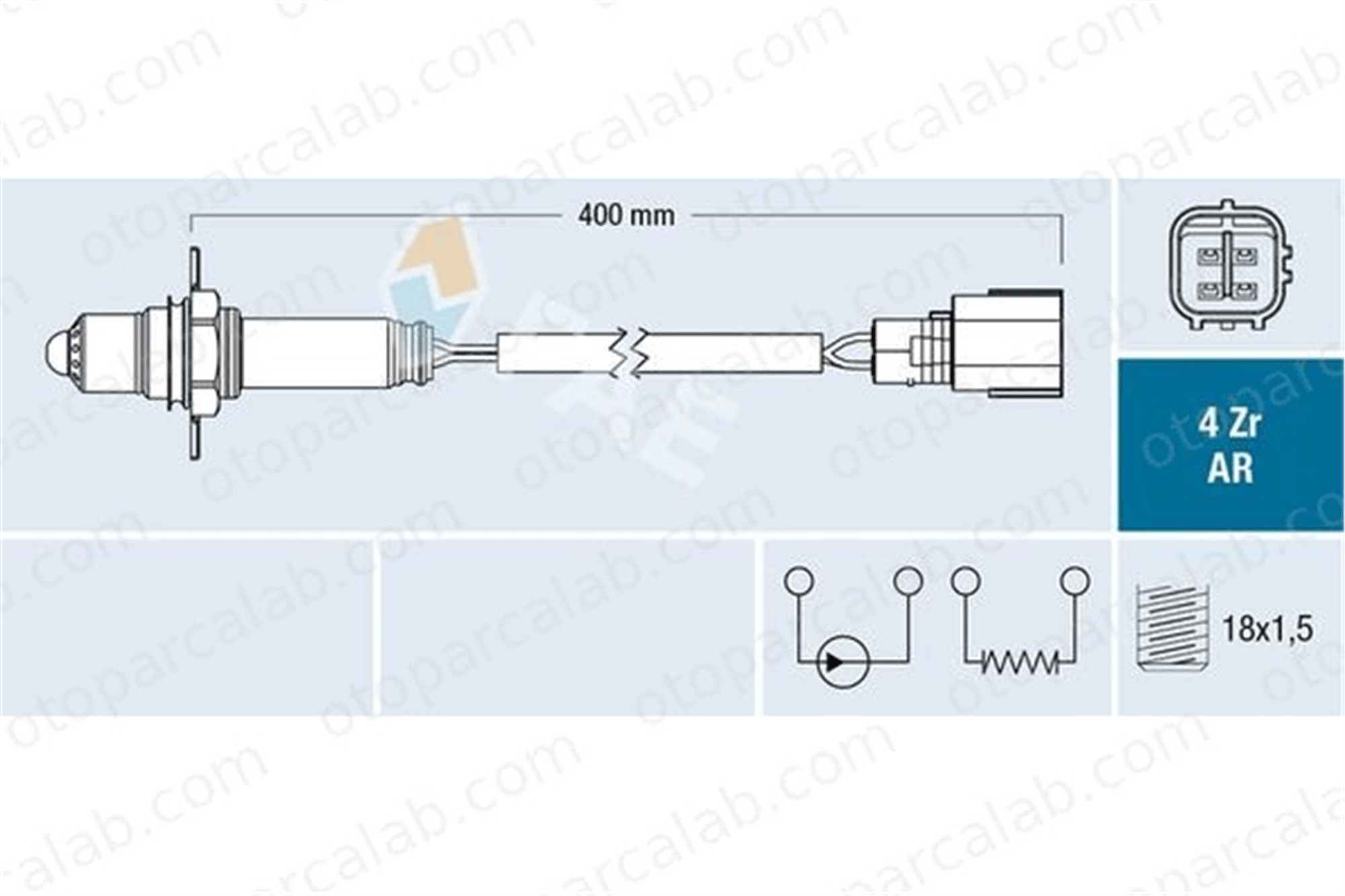 FAE 75662 Oksijen (Lambda) Sensörü SUBARU FORESTER XV 22641AA670