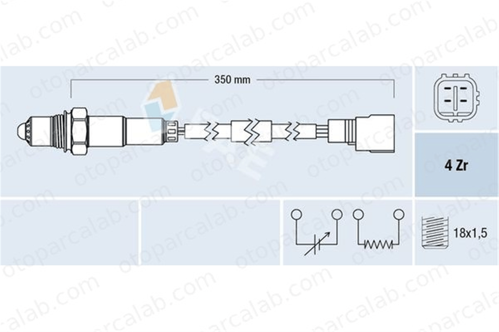 FAE 77511 Oksijen (Lambda) Sensörü DAIHATSU SIRION TERIOS 8946542170