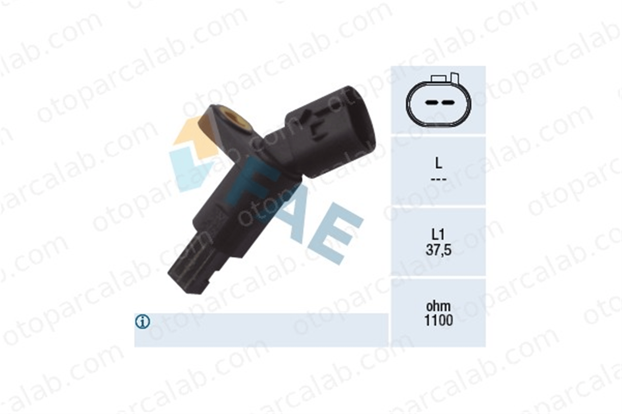 FAE 78016 Abs Sensörü Arka Sol VW BORA I SEAT LEON 1J0927807B ALS522