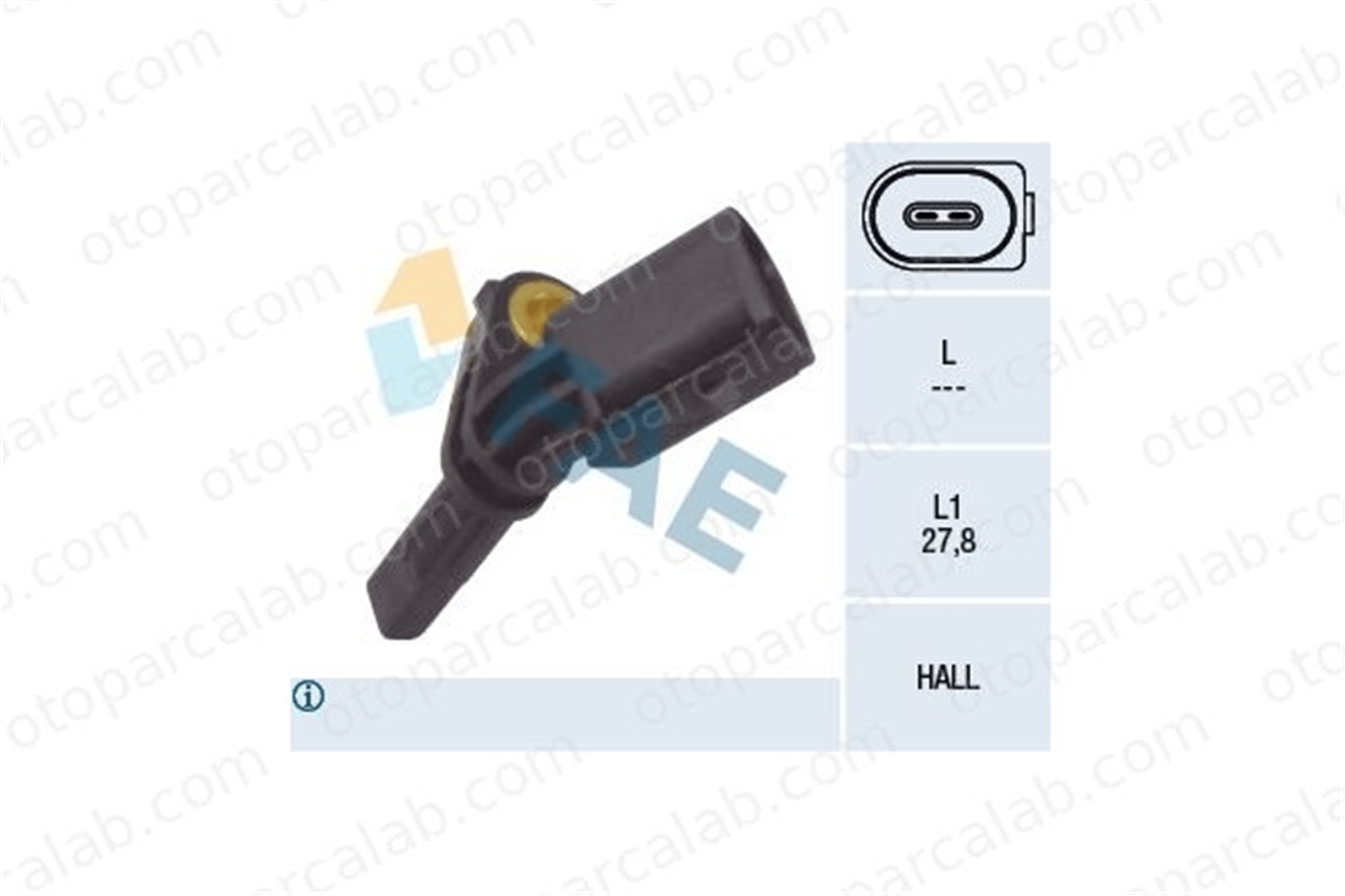 FAE 78064 Abs Sensörü Ön Sağ AUDI A3 A3 Sportback 7H0927804 WHT003856