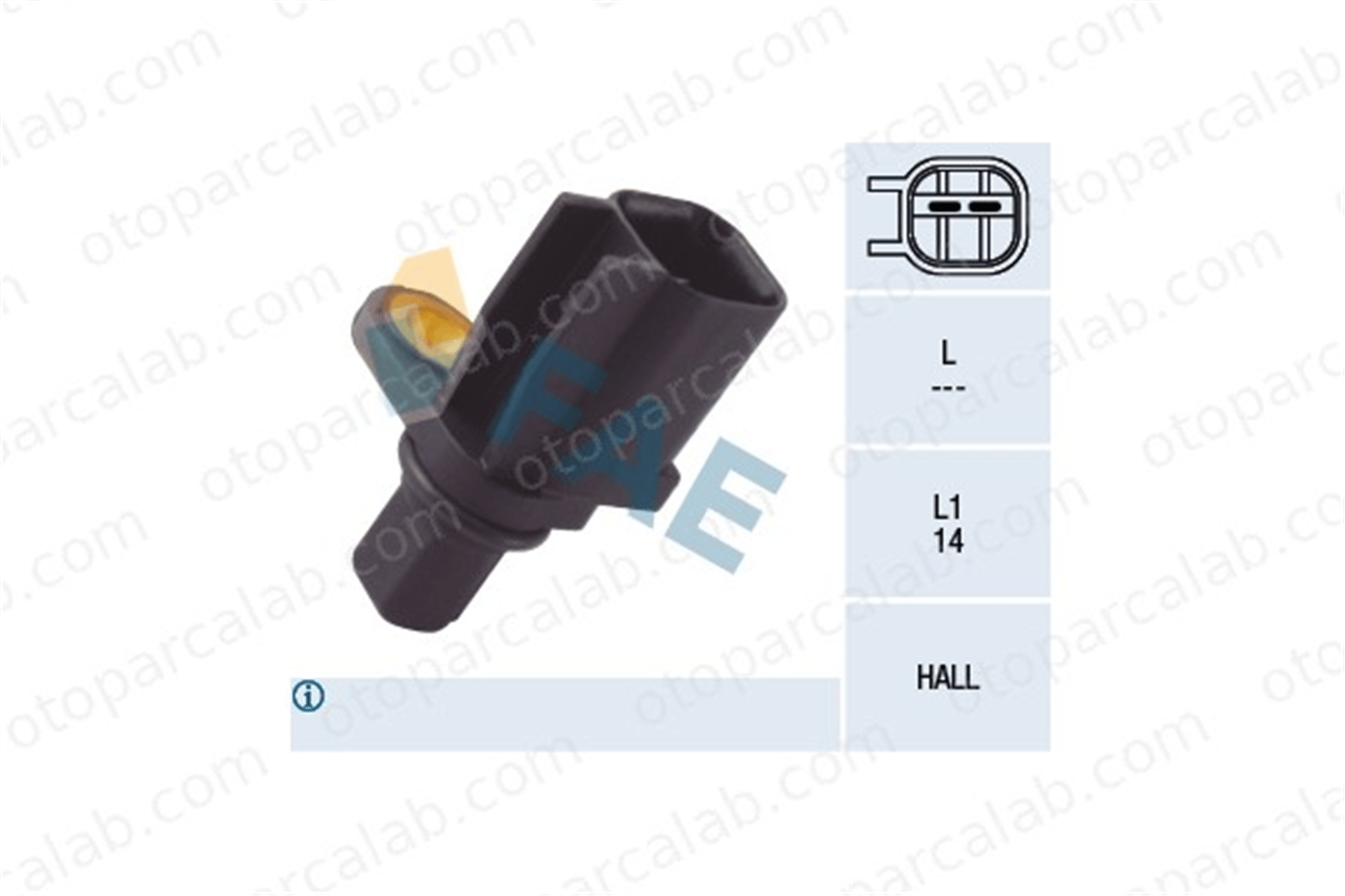 FAE 78113 Abs Sensörü Arka Sağ veya Sol FORD MONDEO IV MONDEO IV Turnier 1223622 1225843