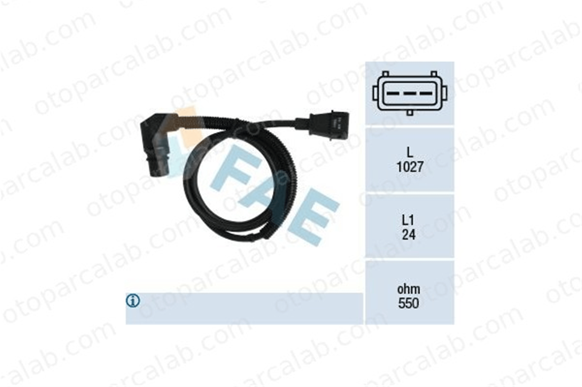 FAE 79044 Krank Sensörü OPEL VECTRA A Hatchback VECTRA A 6238313 90213515