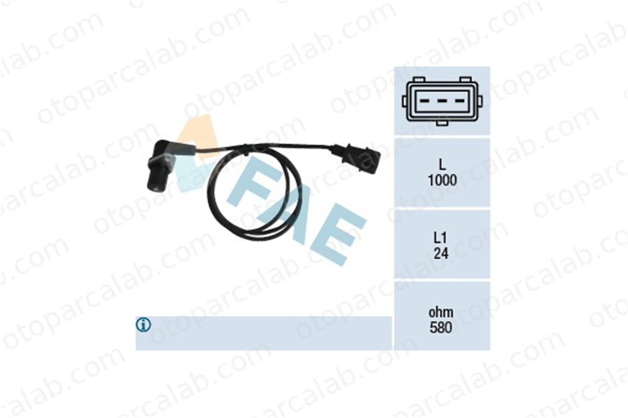 FAE 79045 Krank Sensörü CHEVROLET CAPTIVA DAEWOO LEGANZA 6238118 10456515
