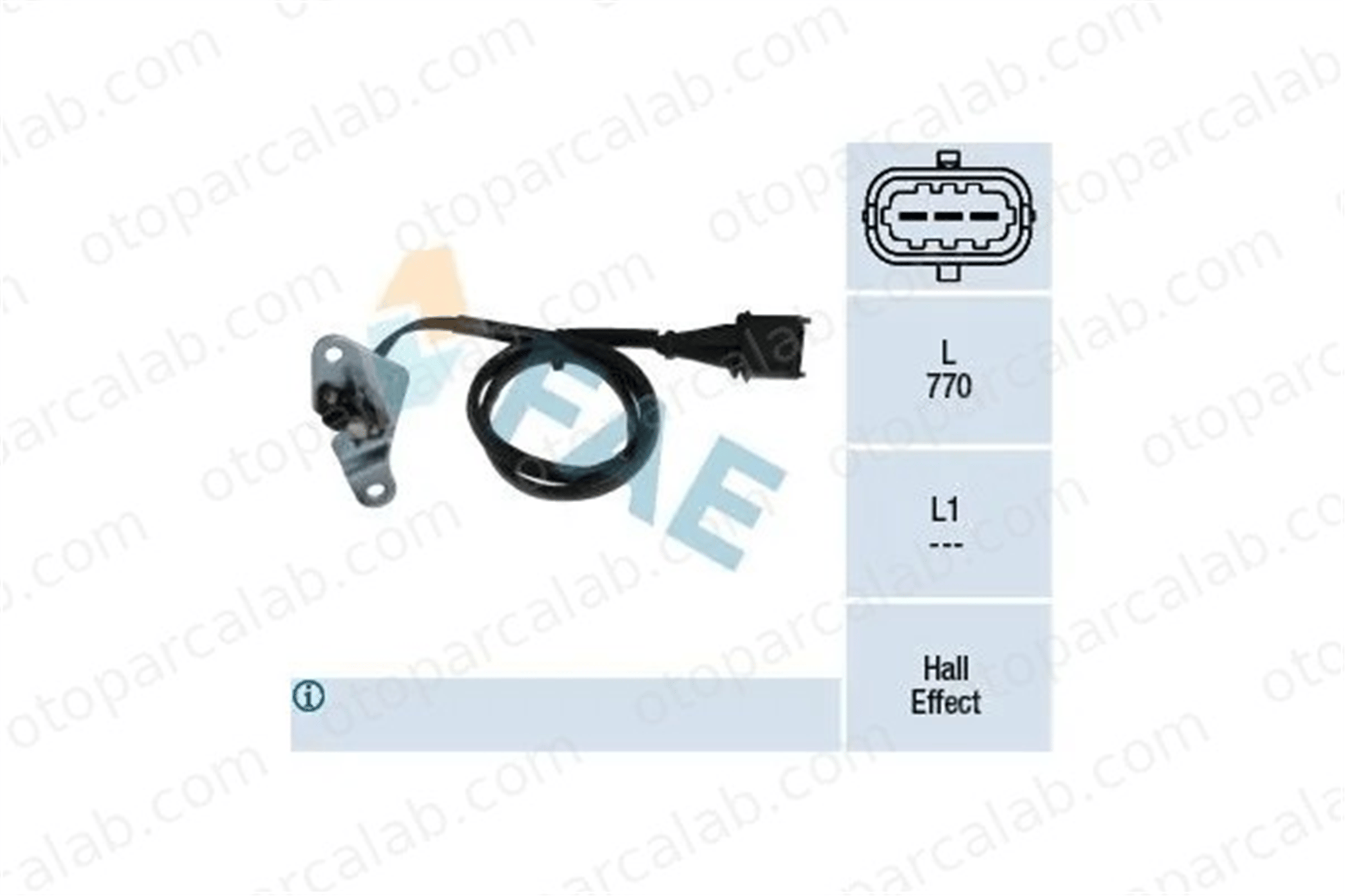 FAE 79106 Eksantrik Devir Sensörü ALFA ROMEO 156 156 Sportwagon 6235667 464810640