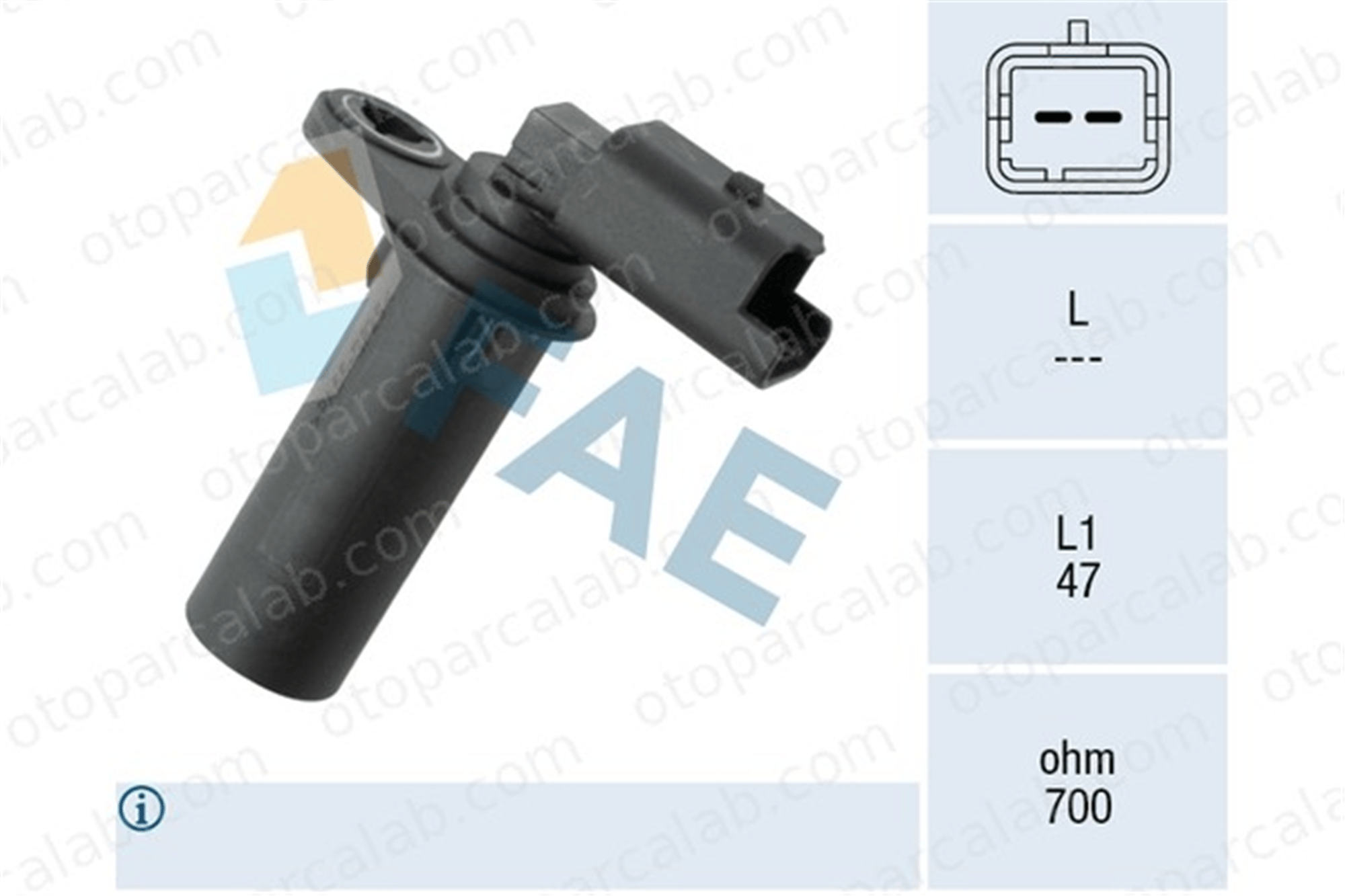 FAE 79251 Eksantrik Devir Sensörü RENAULT CLIO III Grandtour MEGANE II 8200434068 23731BC41A