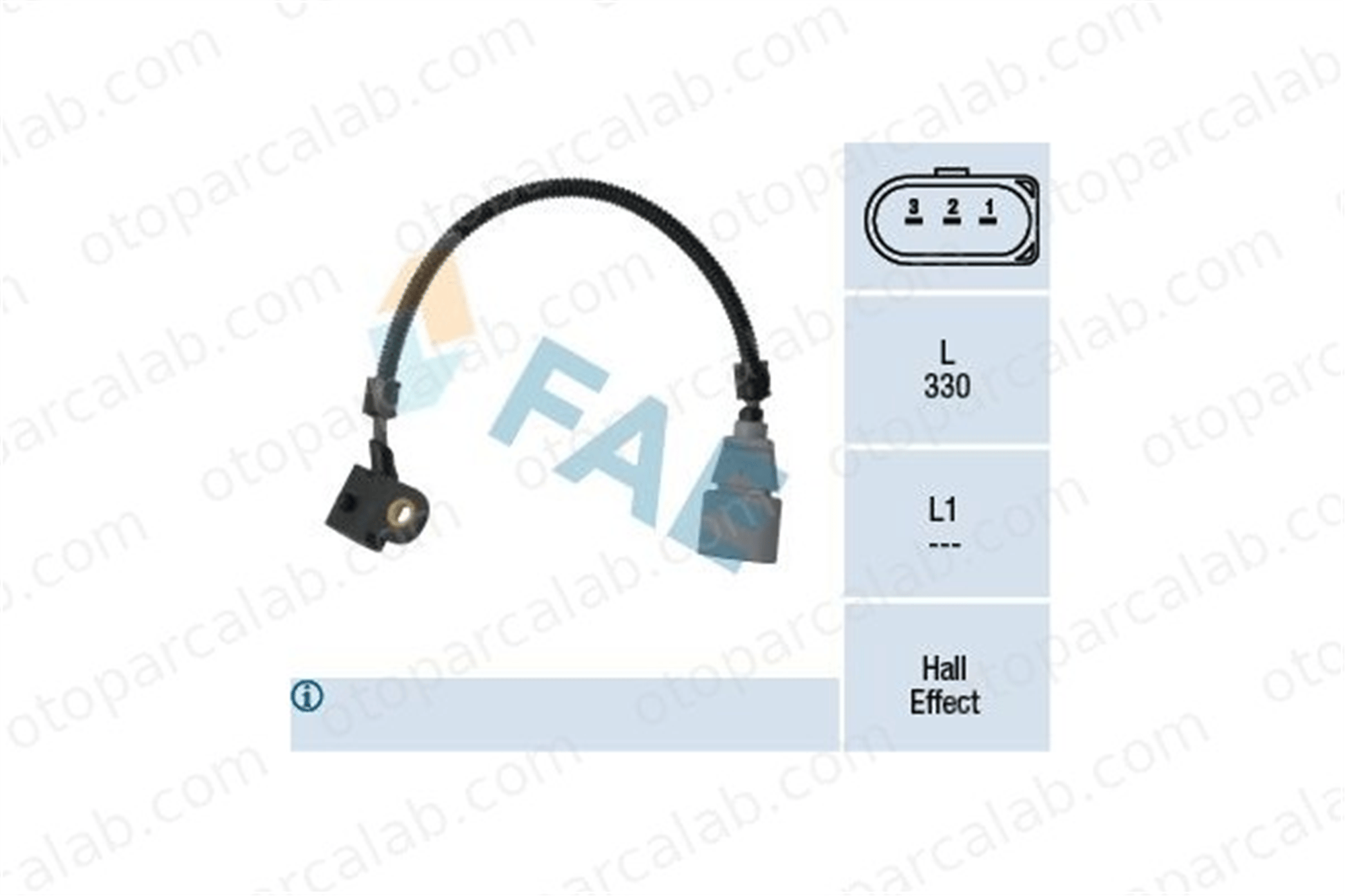 FAE 79330 Eksantrik Devir Sensörü VW GOLF PLUS V GOLF V 3G957147 03G957147