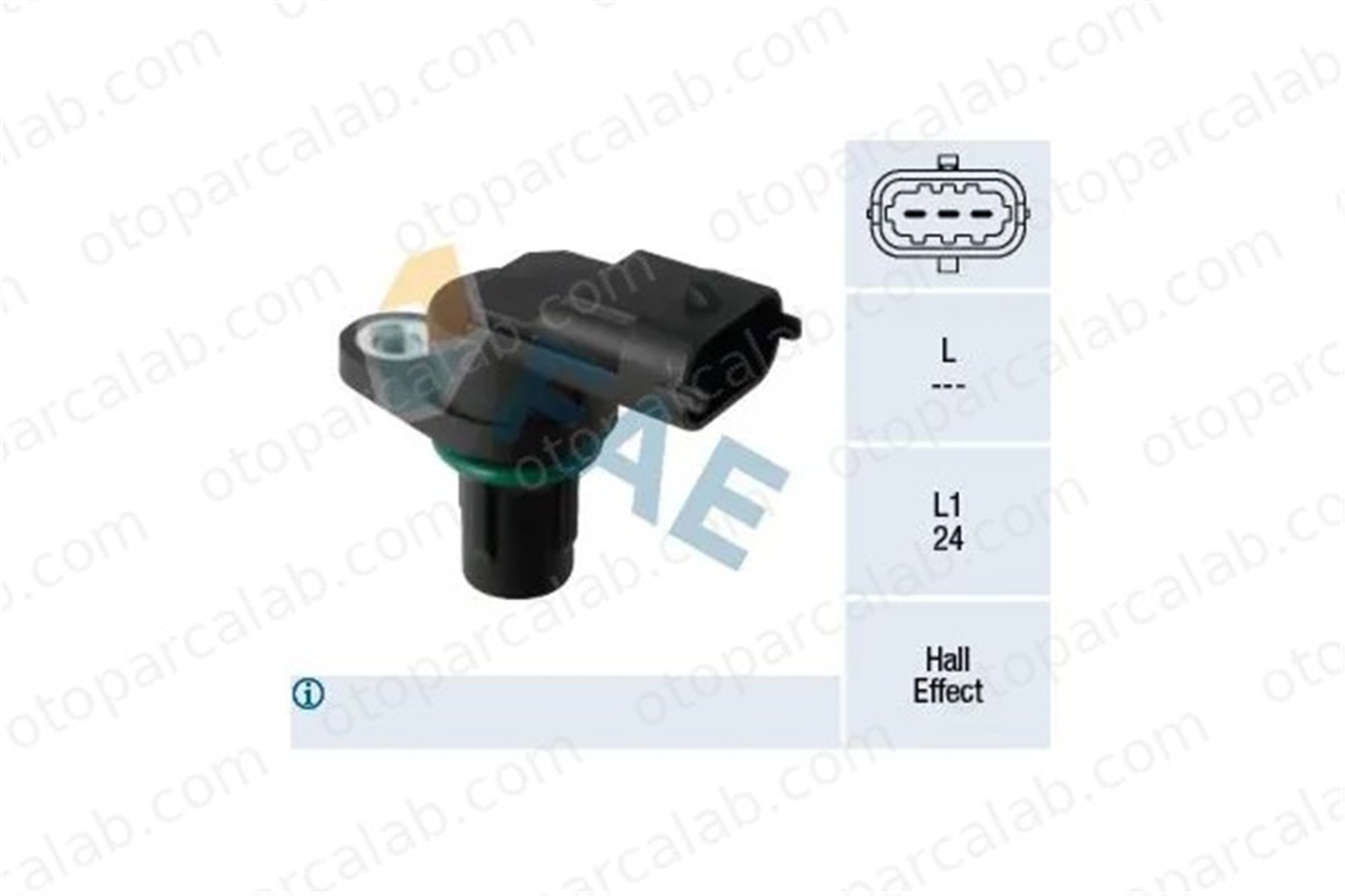 FAE 79351 Eksantrik Devir Sensörü VOLVO V60 I V70 III 21123875 8658726