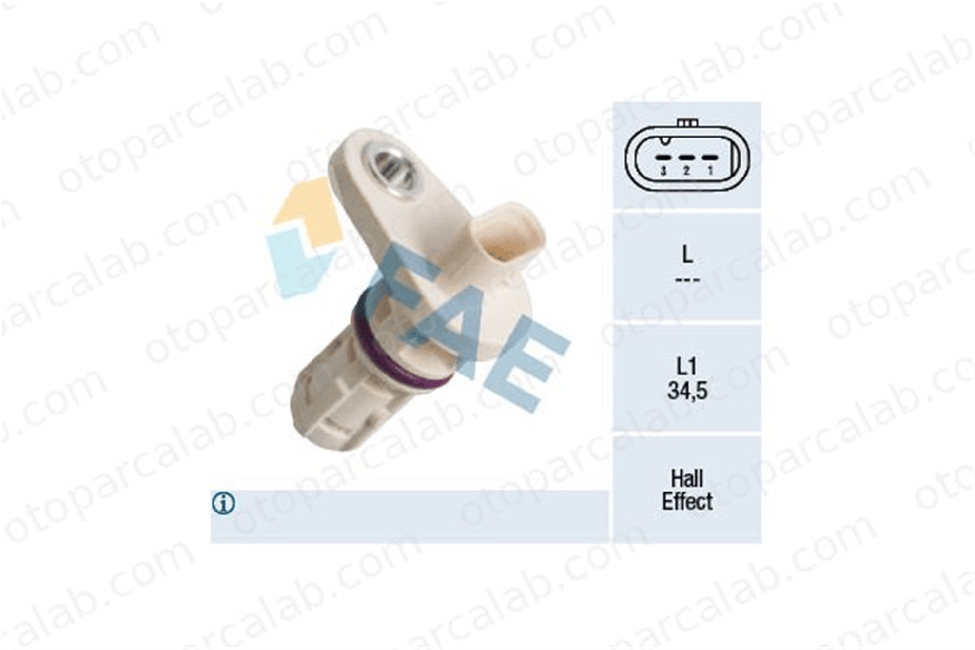 FAE 79395 Krank Sensörü OPEL CORSA D ADAM 1249089 1238207