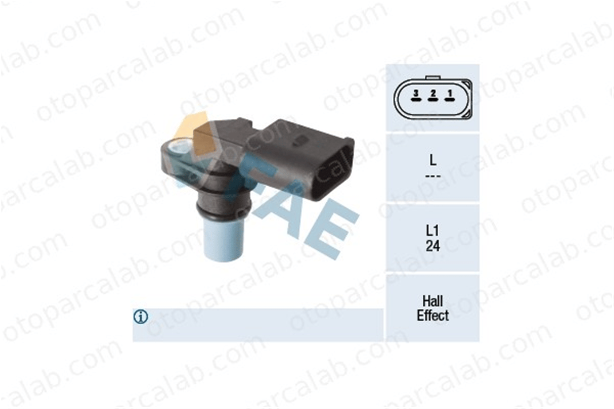 FAE 79420 Eksantrik Devir Sensörü AUDI A6 C6 Avant A6 C6 6E905163 06E905163