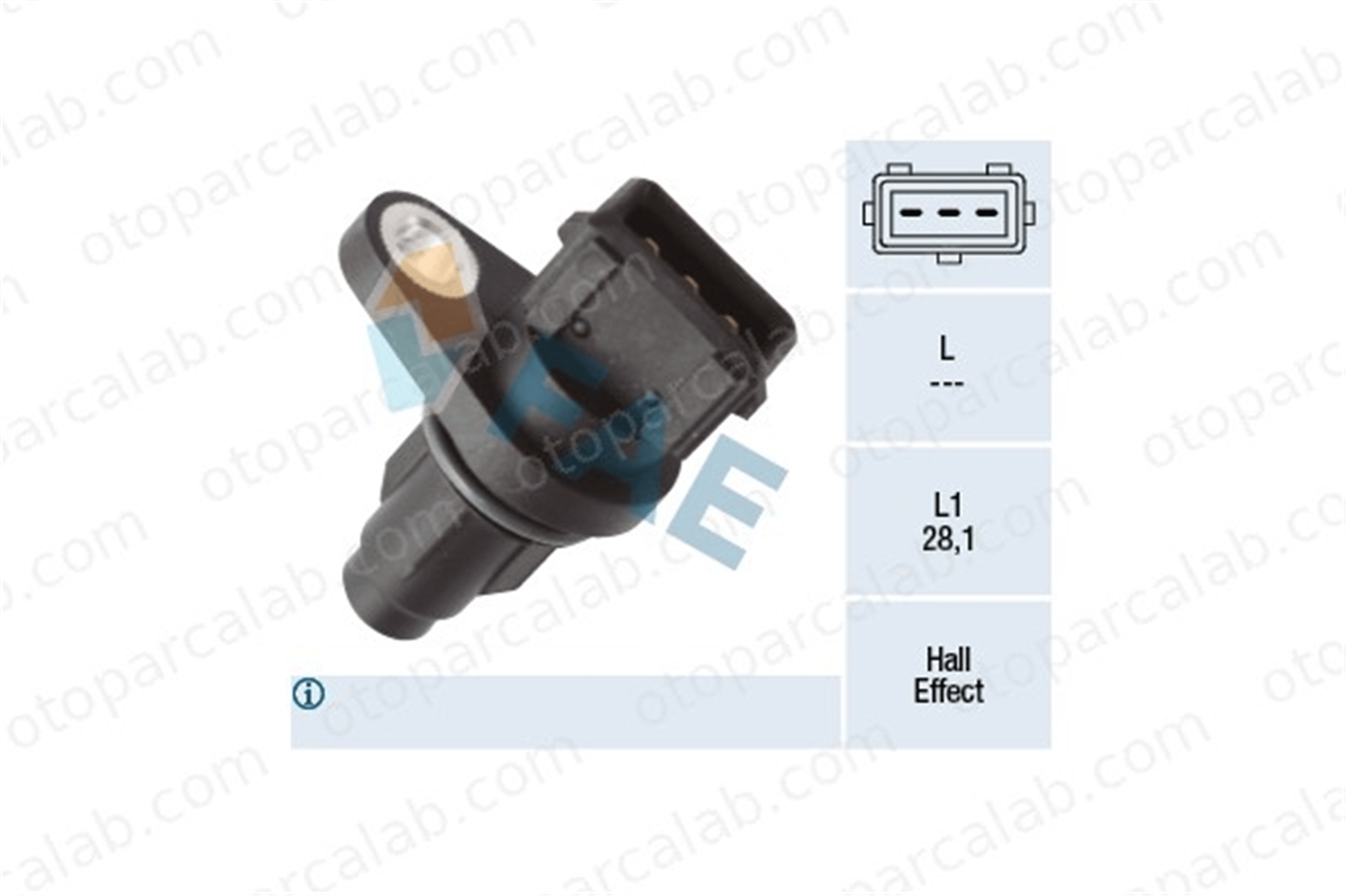 FAE 79436 Eksantrik Devir Sensörü HYUNDAI ACCENT III ACCENT III Sedan 3935026900 PC780