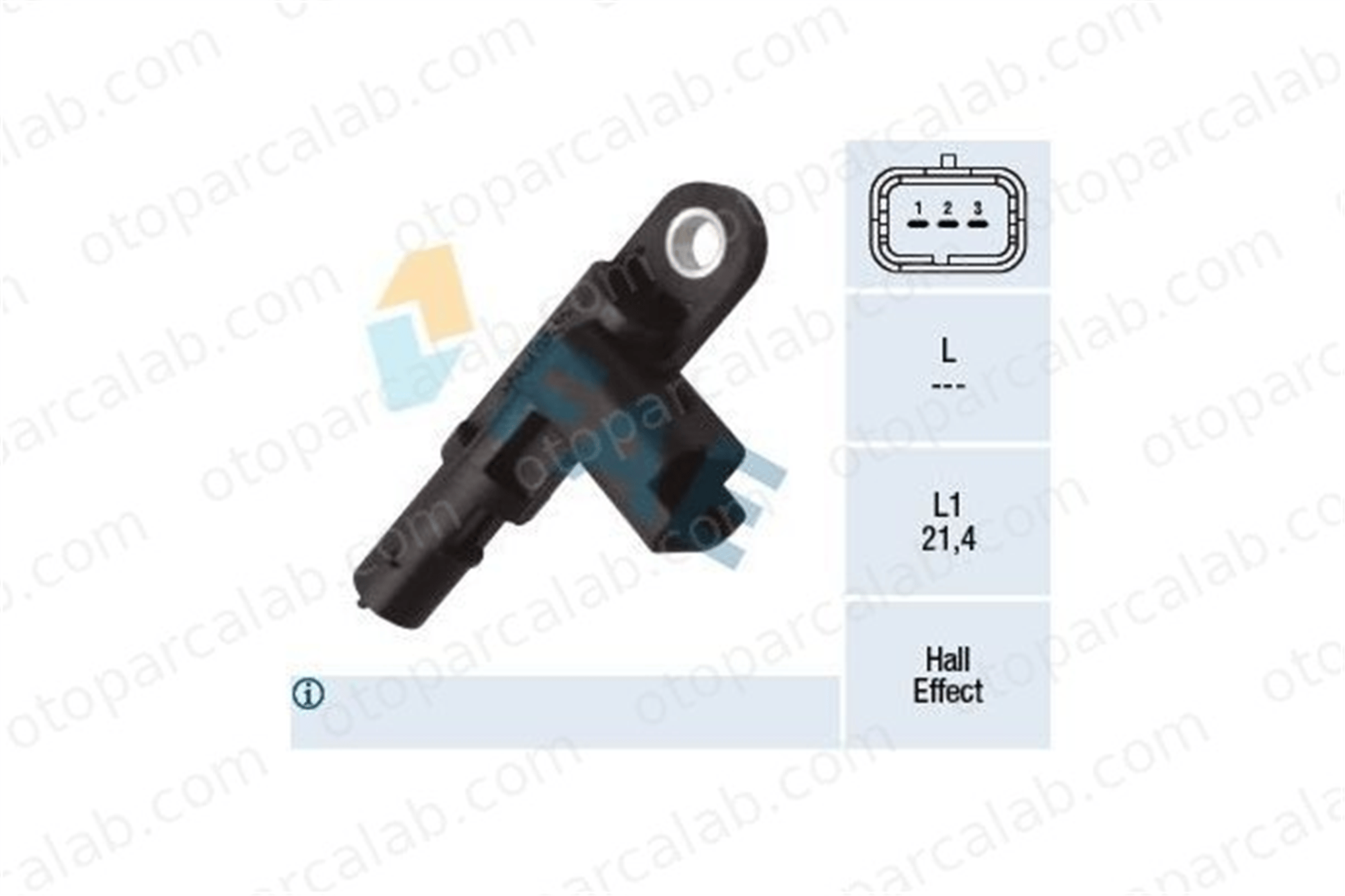 FAE 79443 Eksantrik Devir Sensörü CITROËN C4 PICASSO II C5 III 9674262380