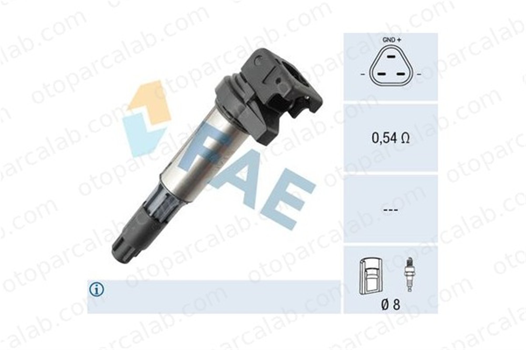FAE 80247 Ateşleme Bobini BMW 1 3 12130148594 12131712219