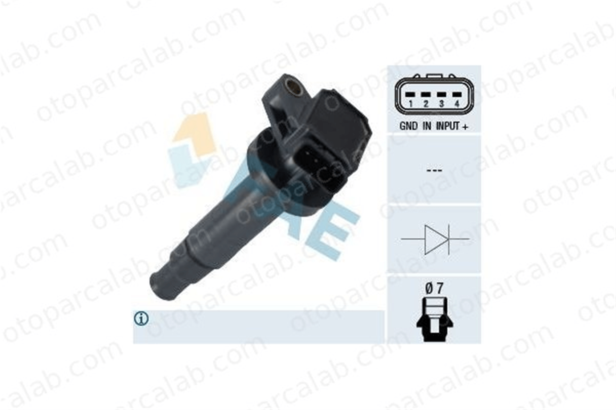 FAE 80282 Ateşleme Bobini SKODA KAMIQ TOYOTA AVENSIS 597088 5970C0