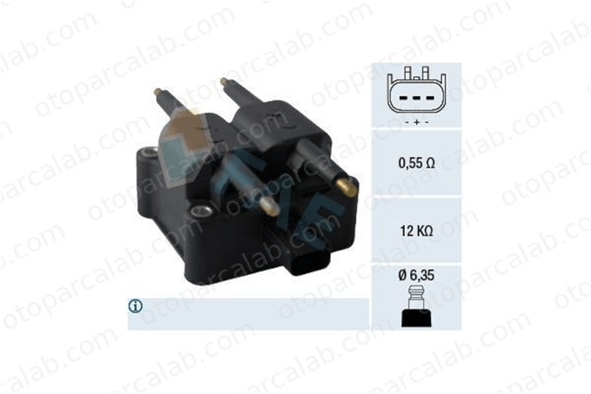 FAE 80295 Ateşleme Bobini CHRYSLER PT CRUISER DODGE NEON 5269670 56032521