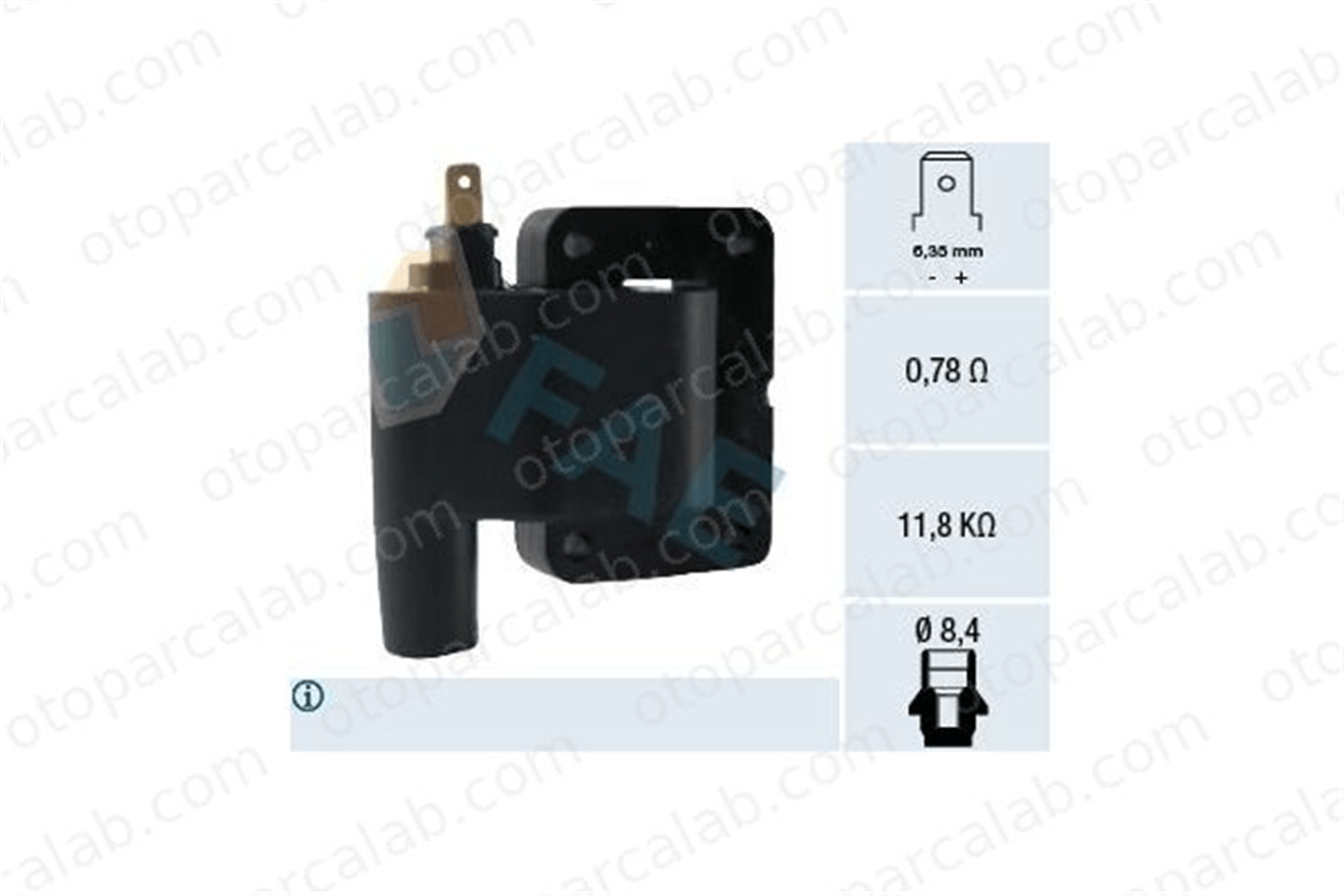 FAE 80315 Ateşleme Bobini NISSAN BLUEBIRD SUNNY II 2731035010 2731035020