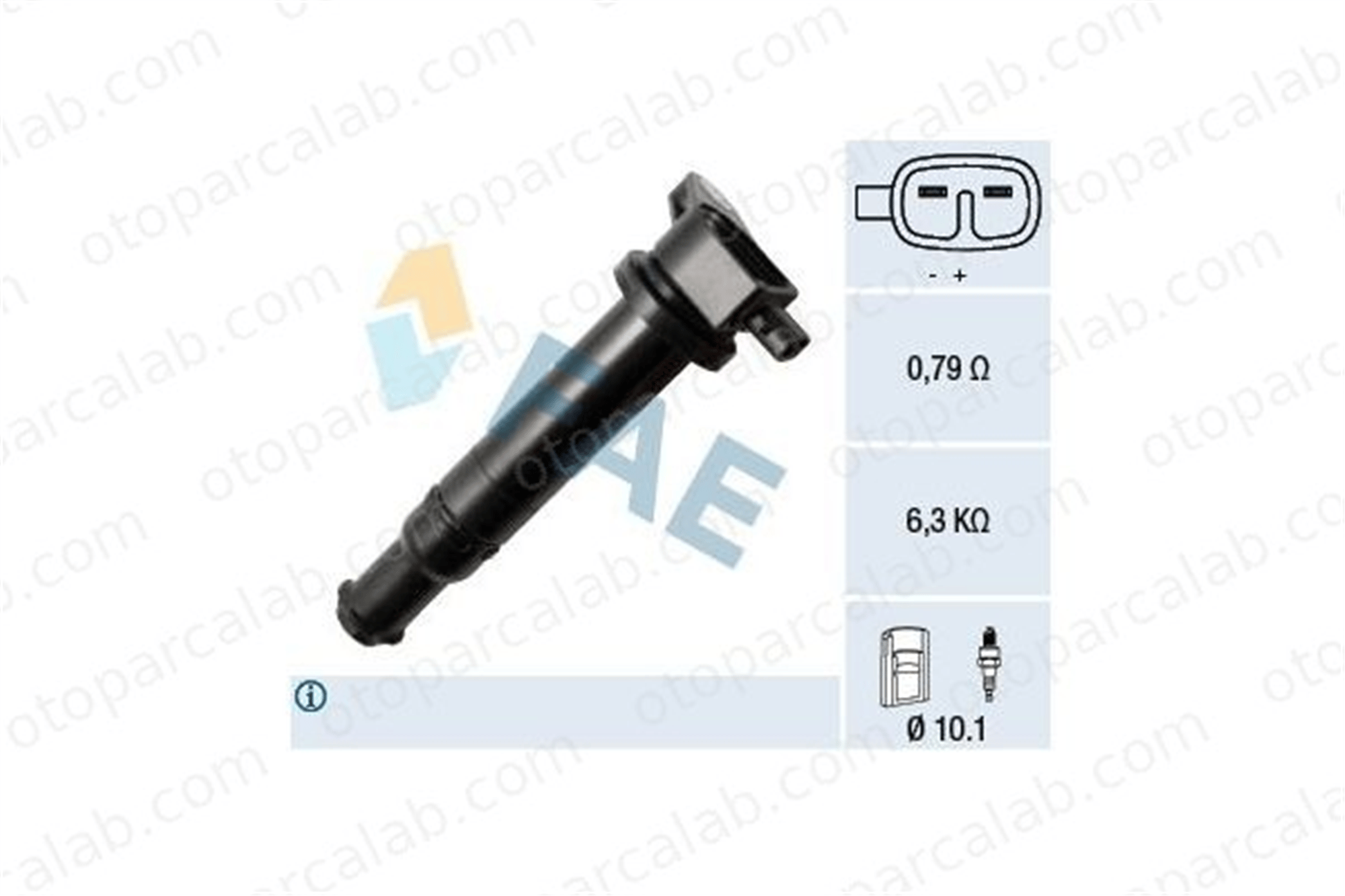 FAE 80334 Ateşleme Bobini HYUNDAI ACCENT III ACCENT III Sedan 133895 2730126640