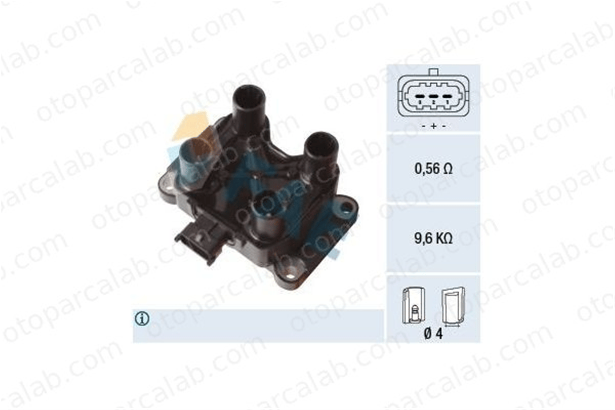 FAE 80358 Ateşleme Bobini LADA KALINA Hatchback KALINA Sedan 21113705010 138717