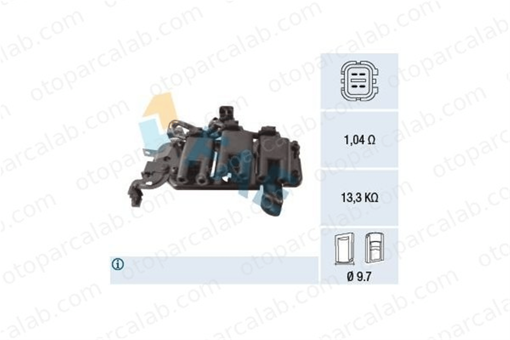 FAE 80403 Ateşleme Bobini HYUNDAI COUPE II 138741 2730137110