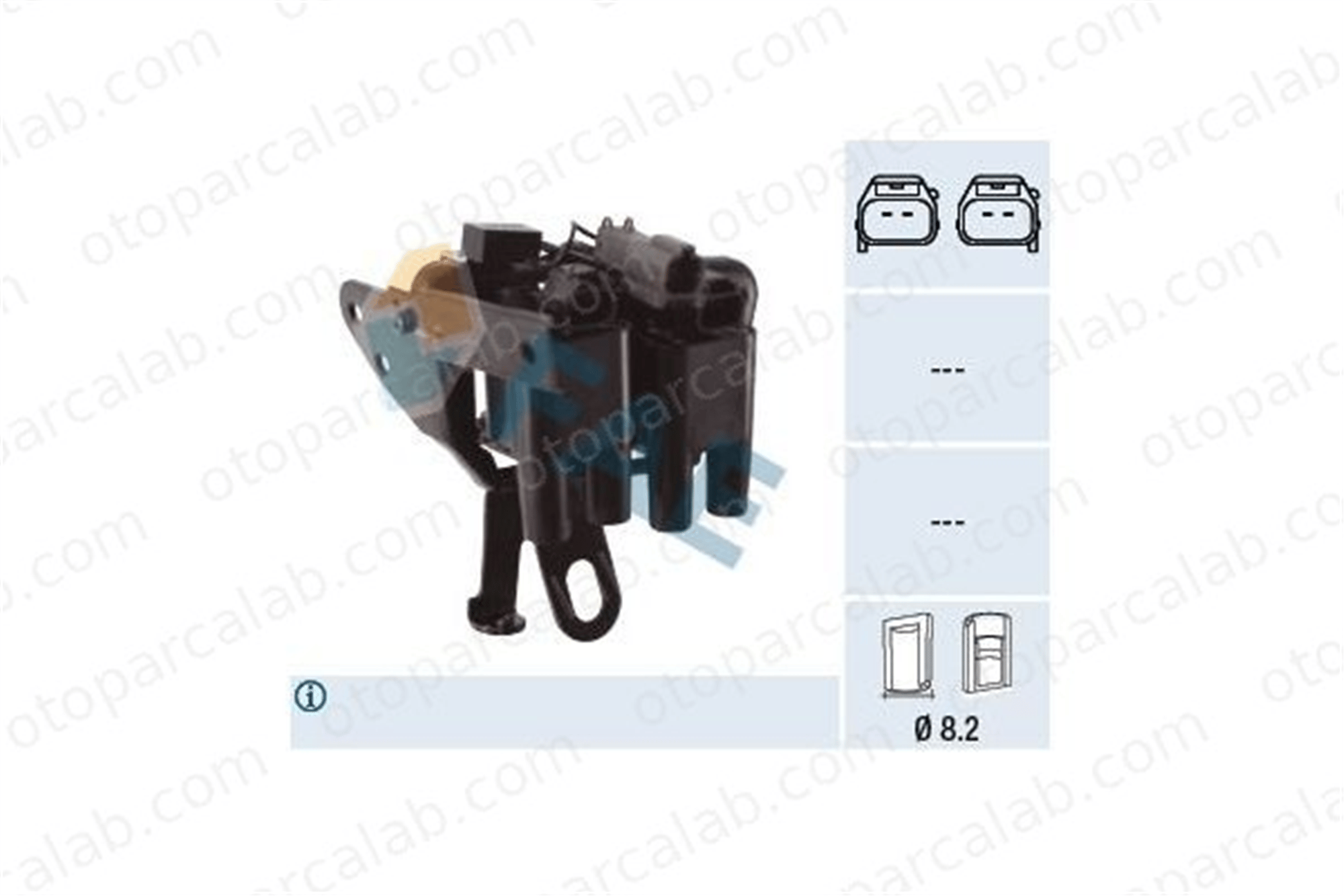 FAE 80433 Ateşleme Bobini HYUNDAI ELANTRA III Sedan ELANTRA III 138829 2730123500