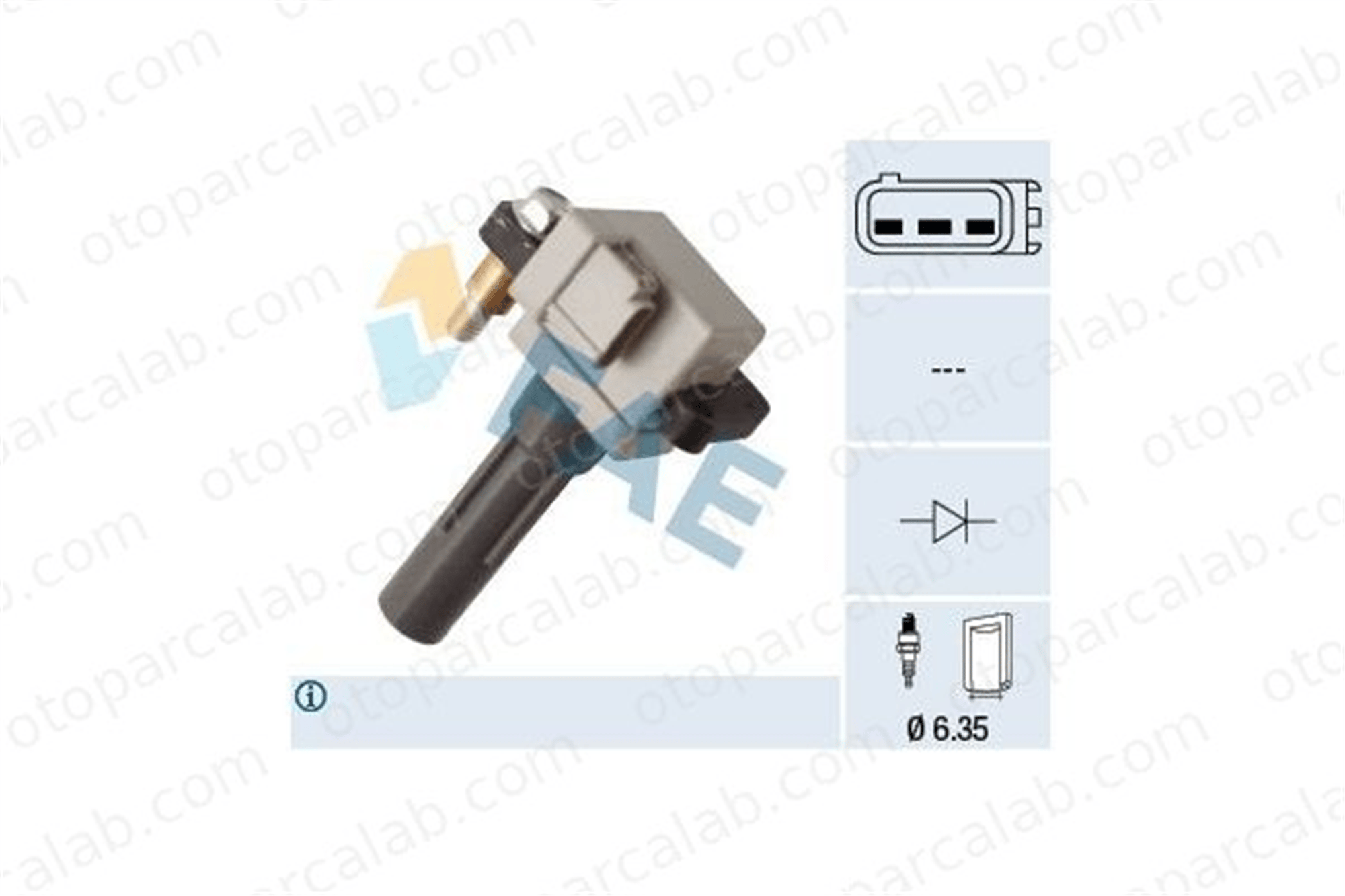 FAE 80456 Ateşleme Bobini SUBARU IMPREZA Hatchback IMPREZA Sedan 134054 22433AA418