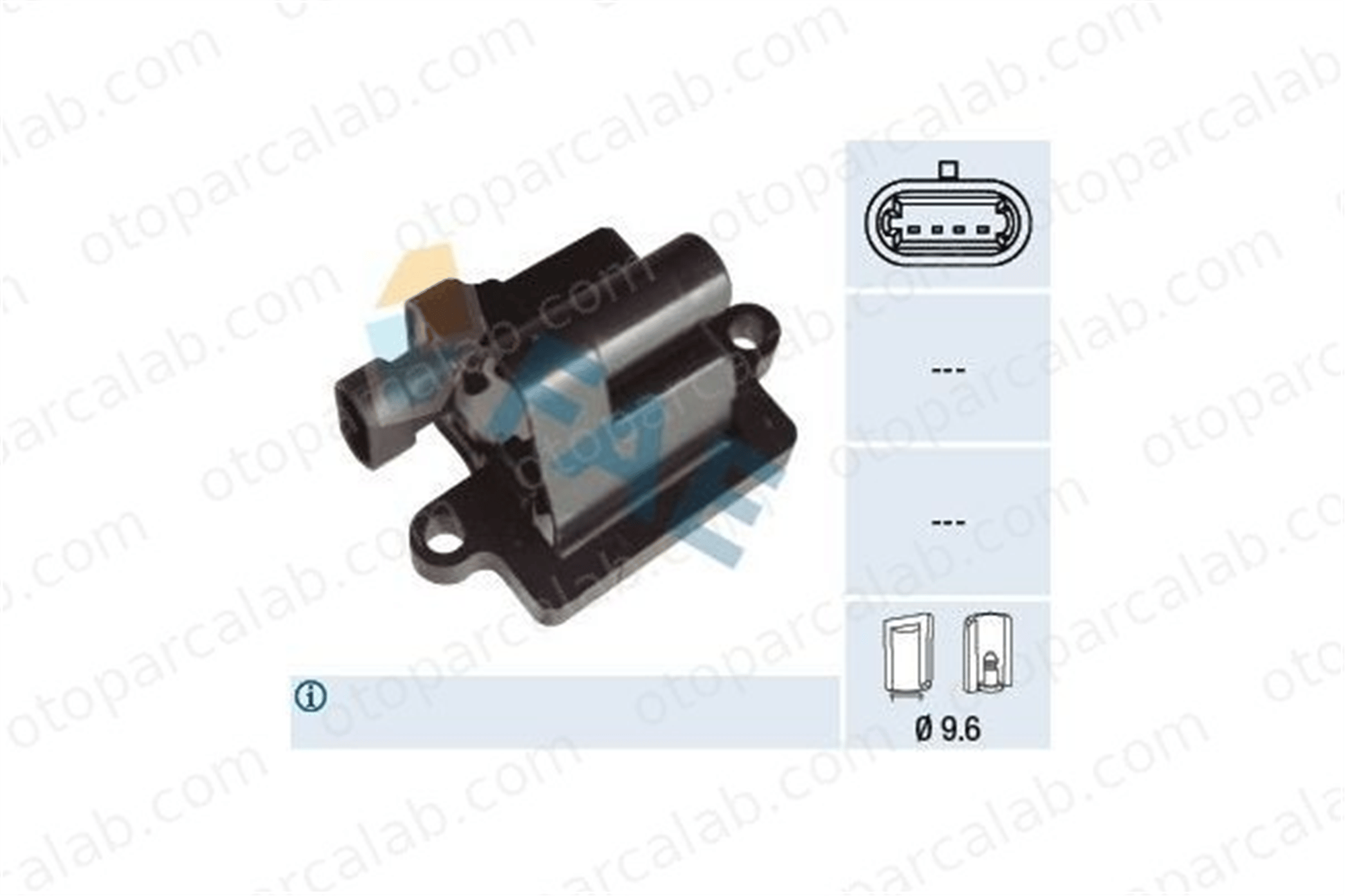FAE 80485 Ateşleme Bobini CHEVROLET TAHOE CADILLAC ESCALADE 12558693 12570553