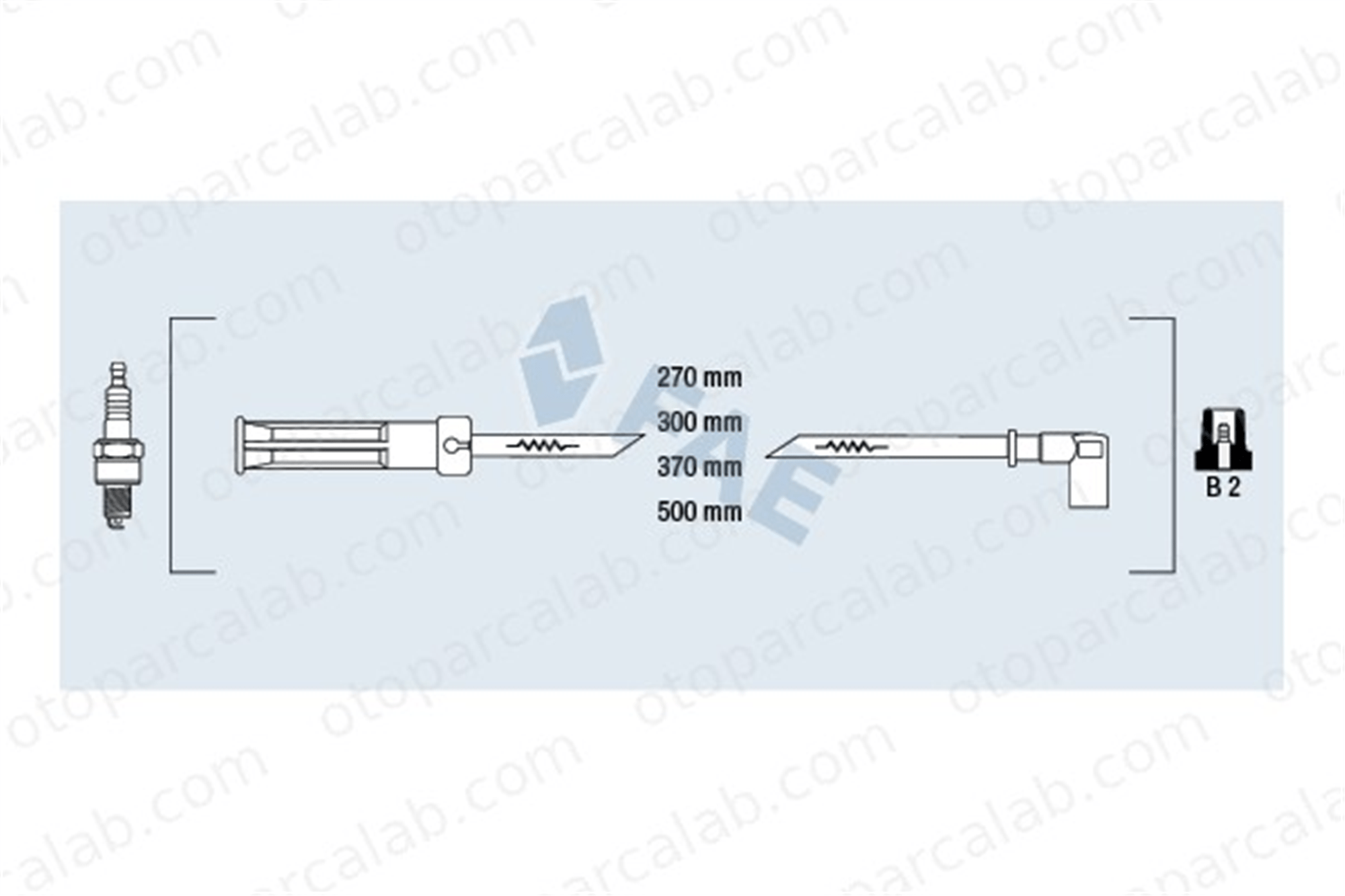 FAE 85994 Buji Kablosu DACIA LOGAN LOGAN MCV 8200506297 8200943801