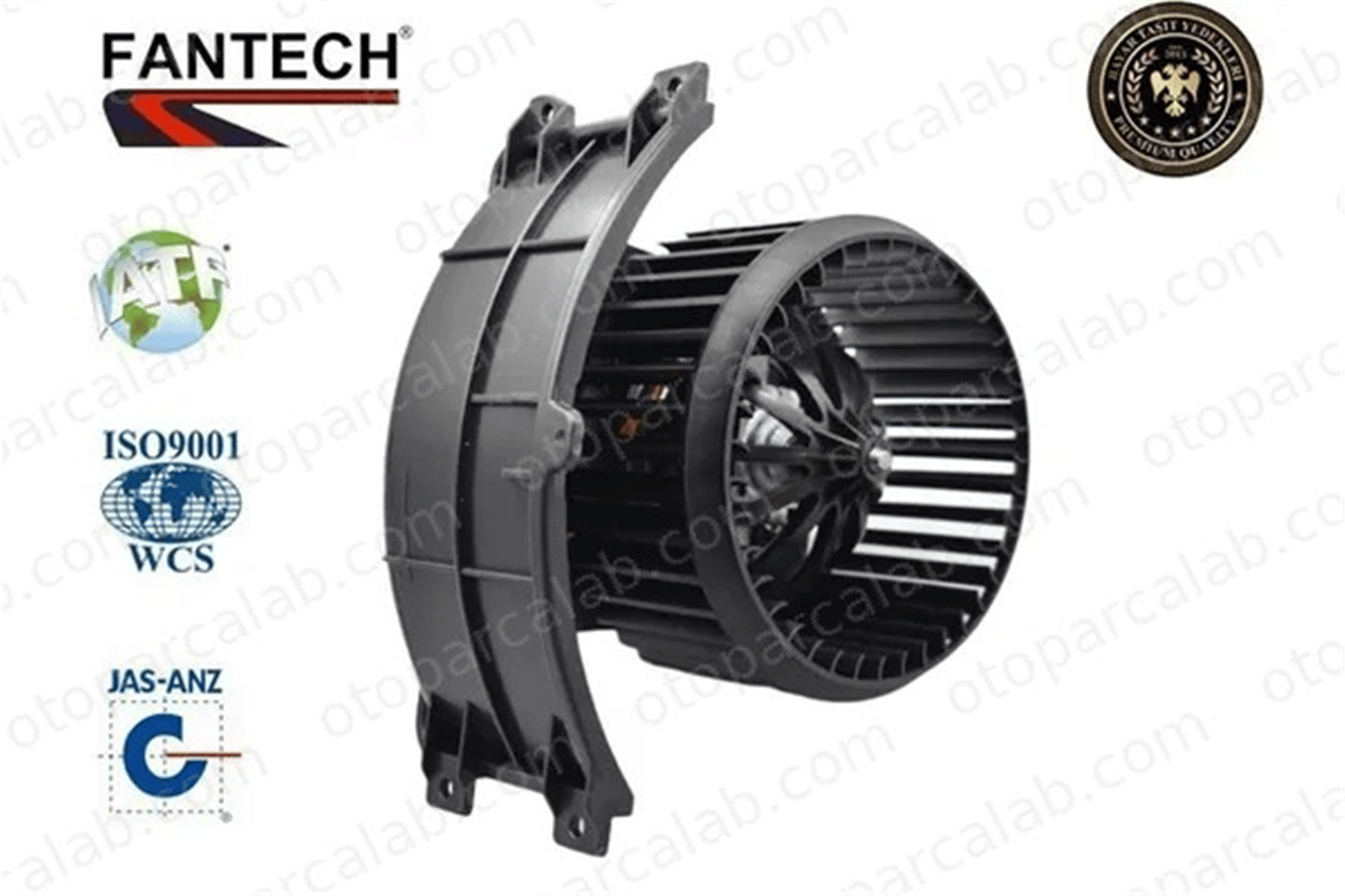 FANTECH 33206104 Kalorifer Motoru VW TRANSPORTER T5 Minibüs/Otobüs TRANSPORTER T5 Panelvan/Van 7E1819021A 7E1819021C